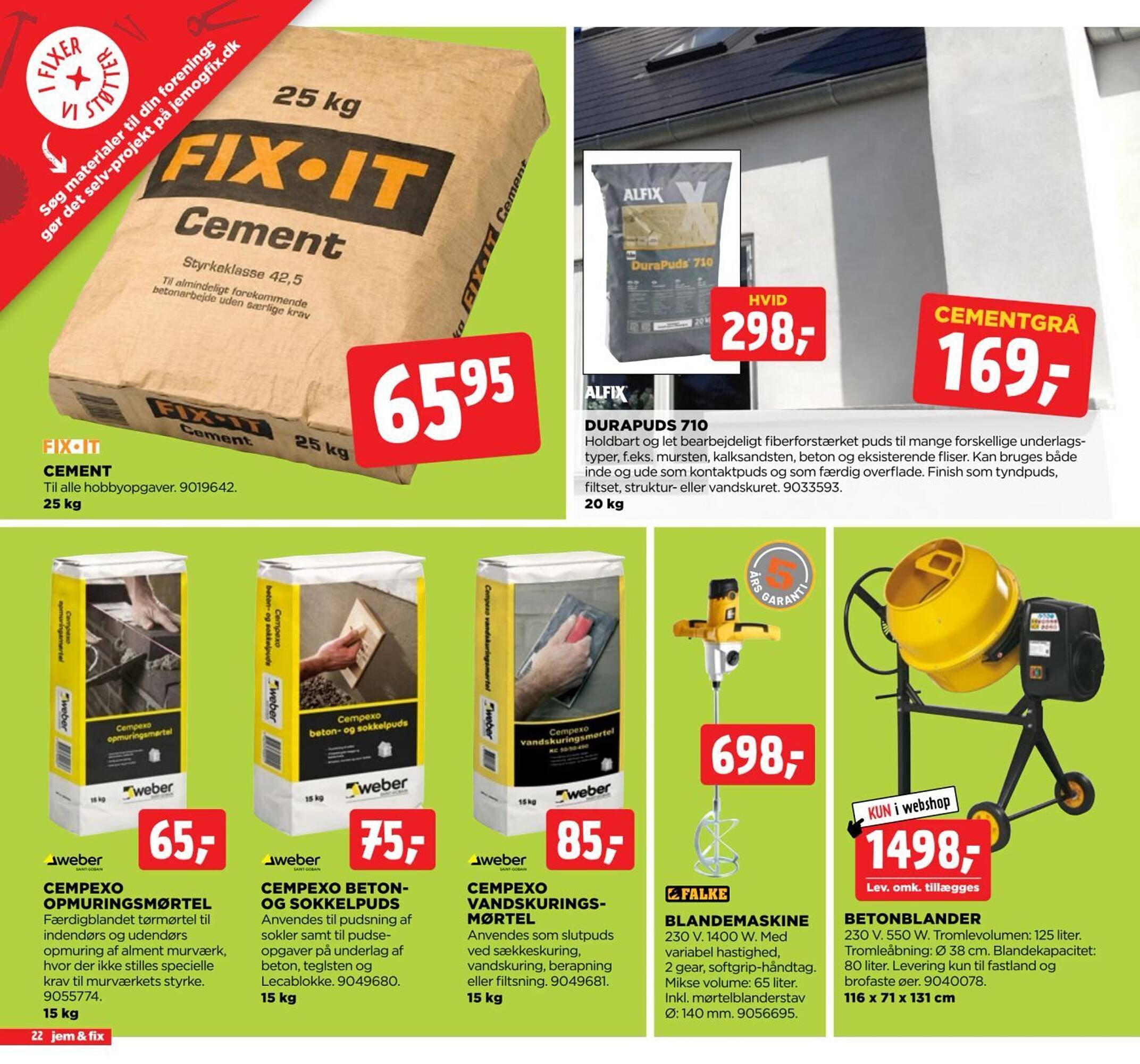 Jem &amp; fix tilbudsavis