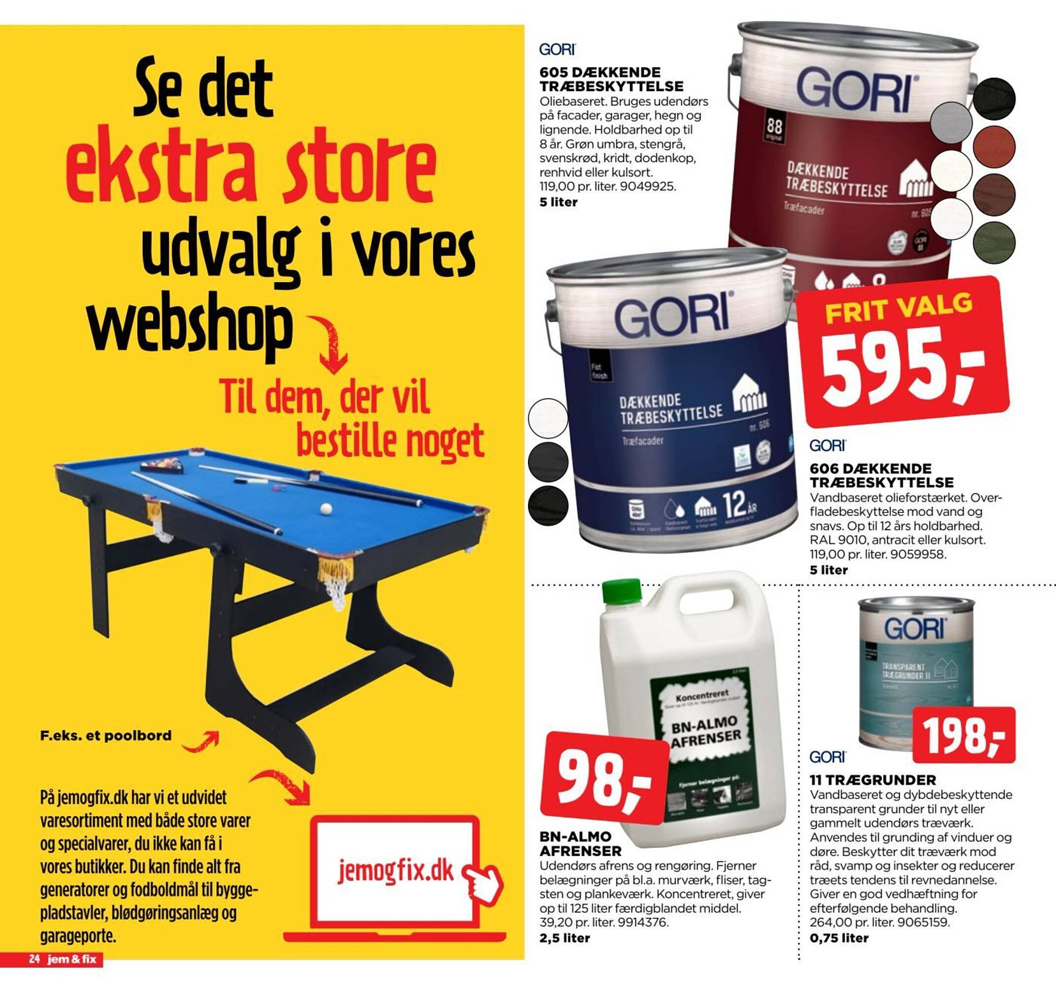 Jem &amp; fix tilbudsavis