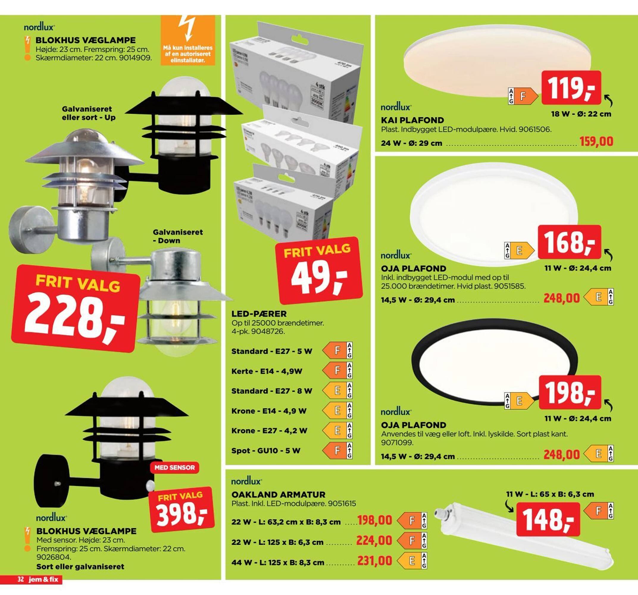 Jem &amp; fix tilbudsavis