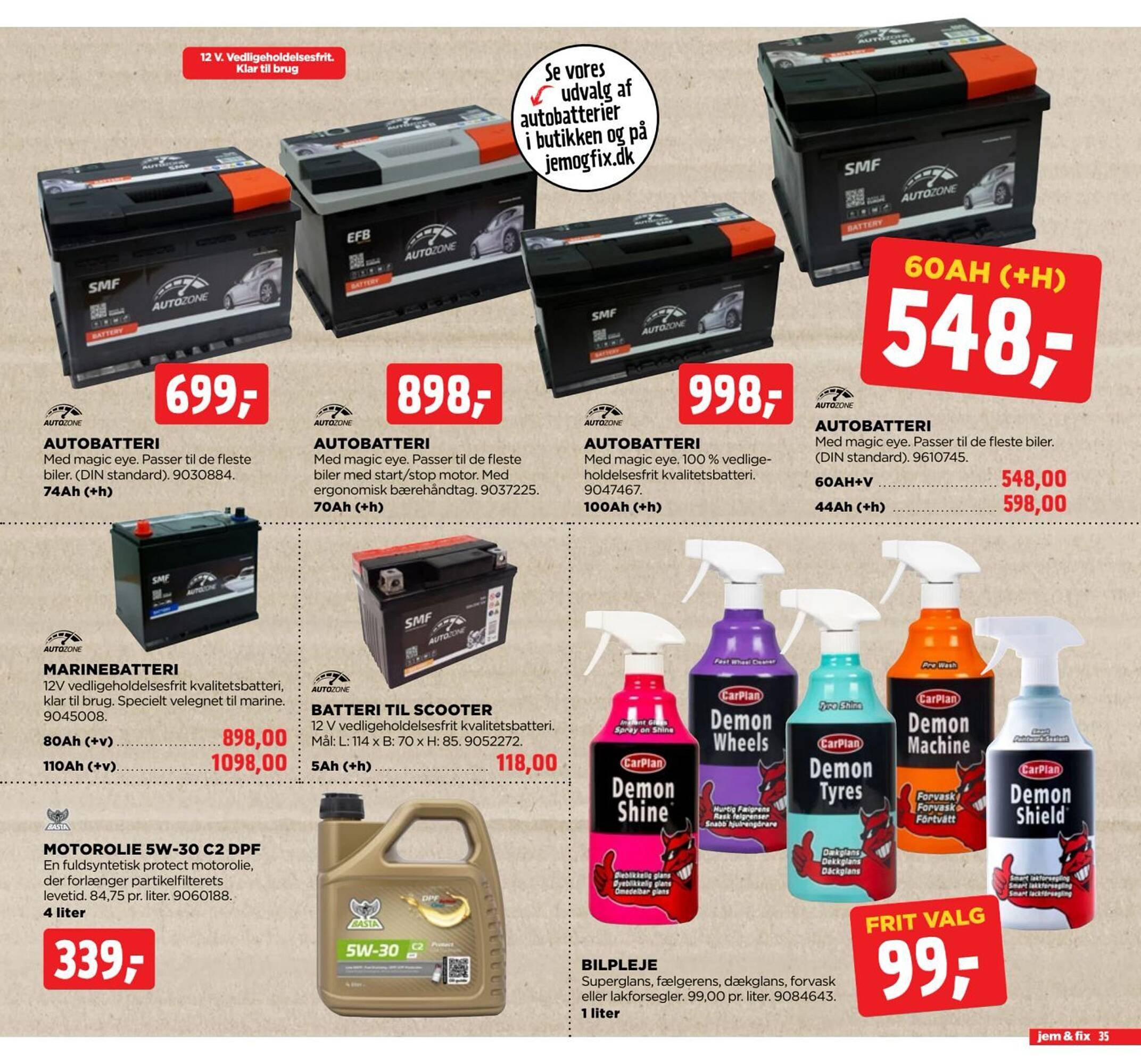 Jem &amp; fix tilbudsavis