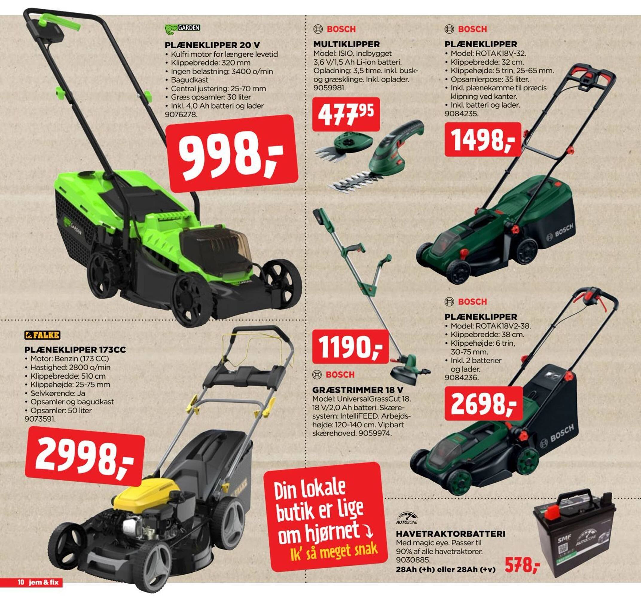 Jem &amp; fix tilbudsavis