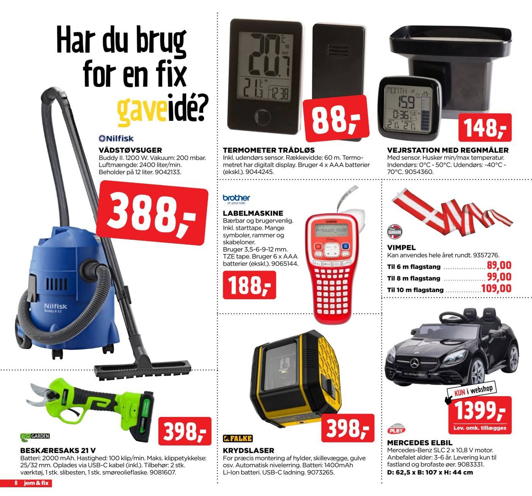 Jem &amp; fix tilbudsavis (2025-12-07 - 2025-12-14)