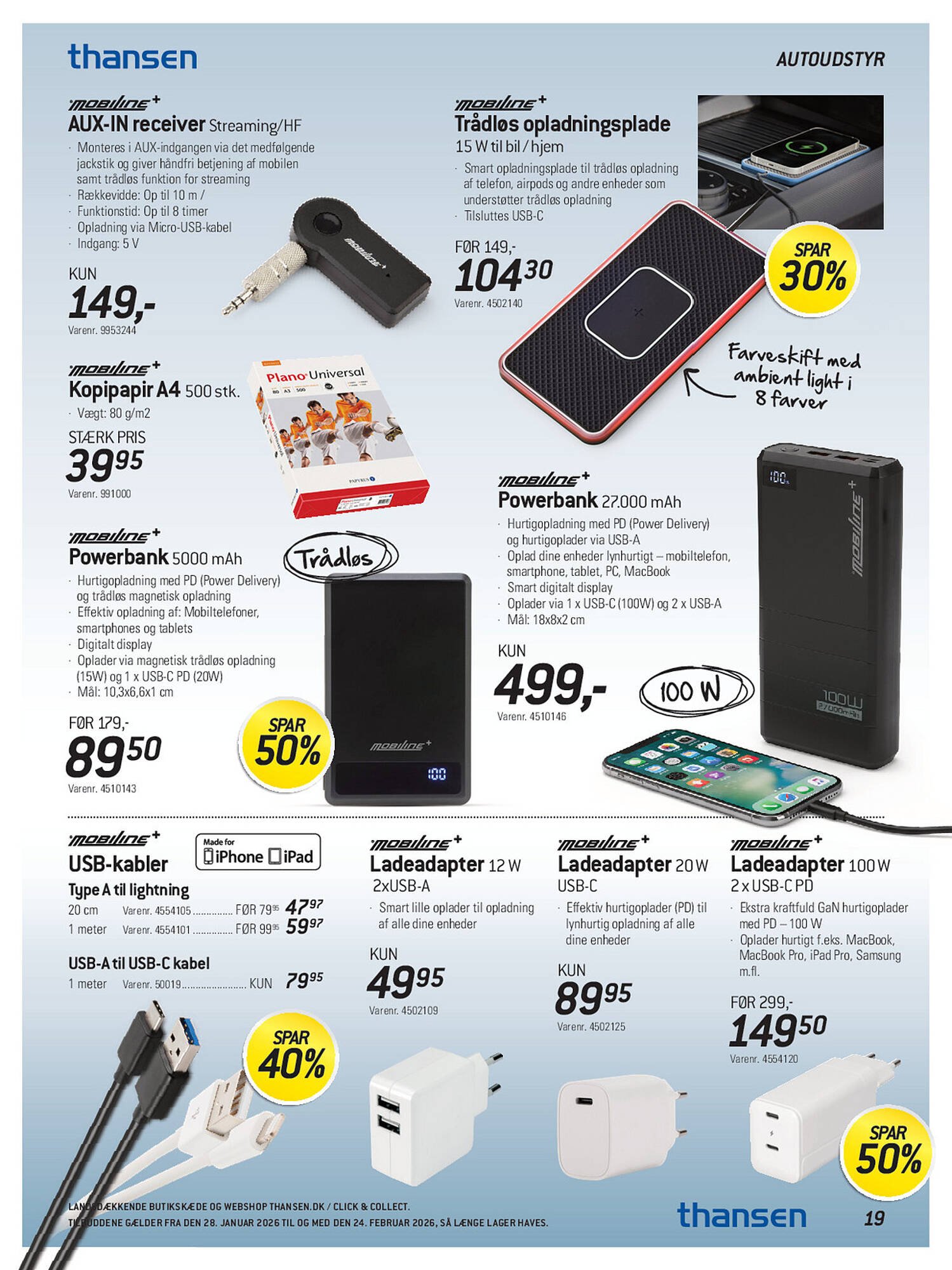 Thansen tilbudsavis