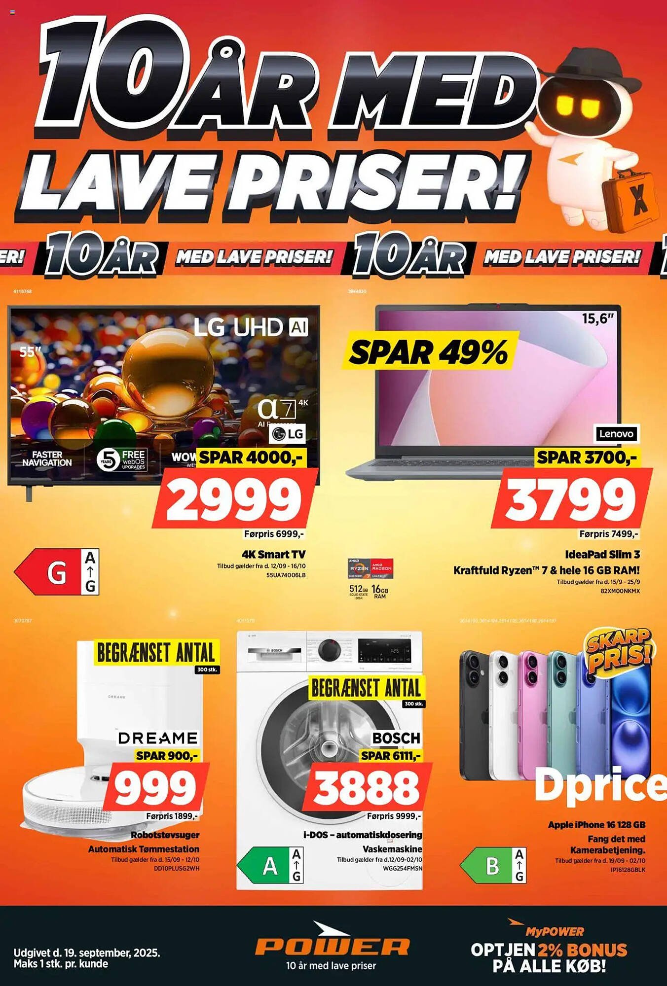 Power tilbudsavis (2025-09-19 - 2025-10-16)