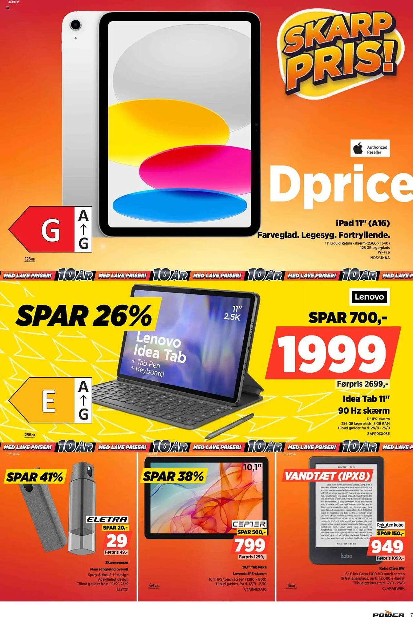Power tilbudsavis (2025-09-19 - 2025-10-16)