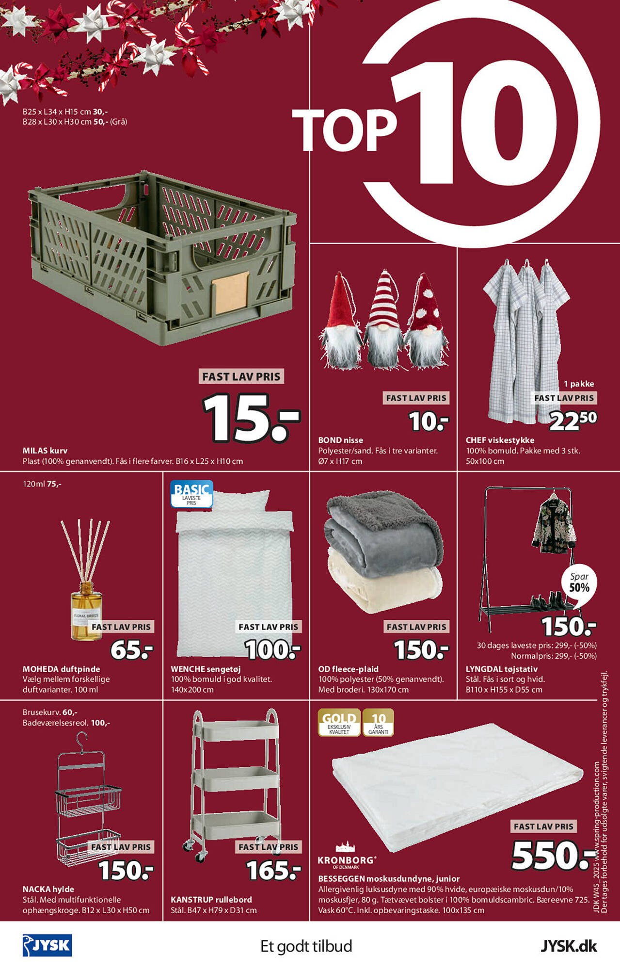 JYSK tilbudsavis