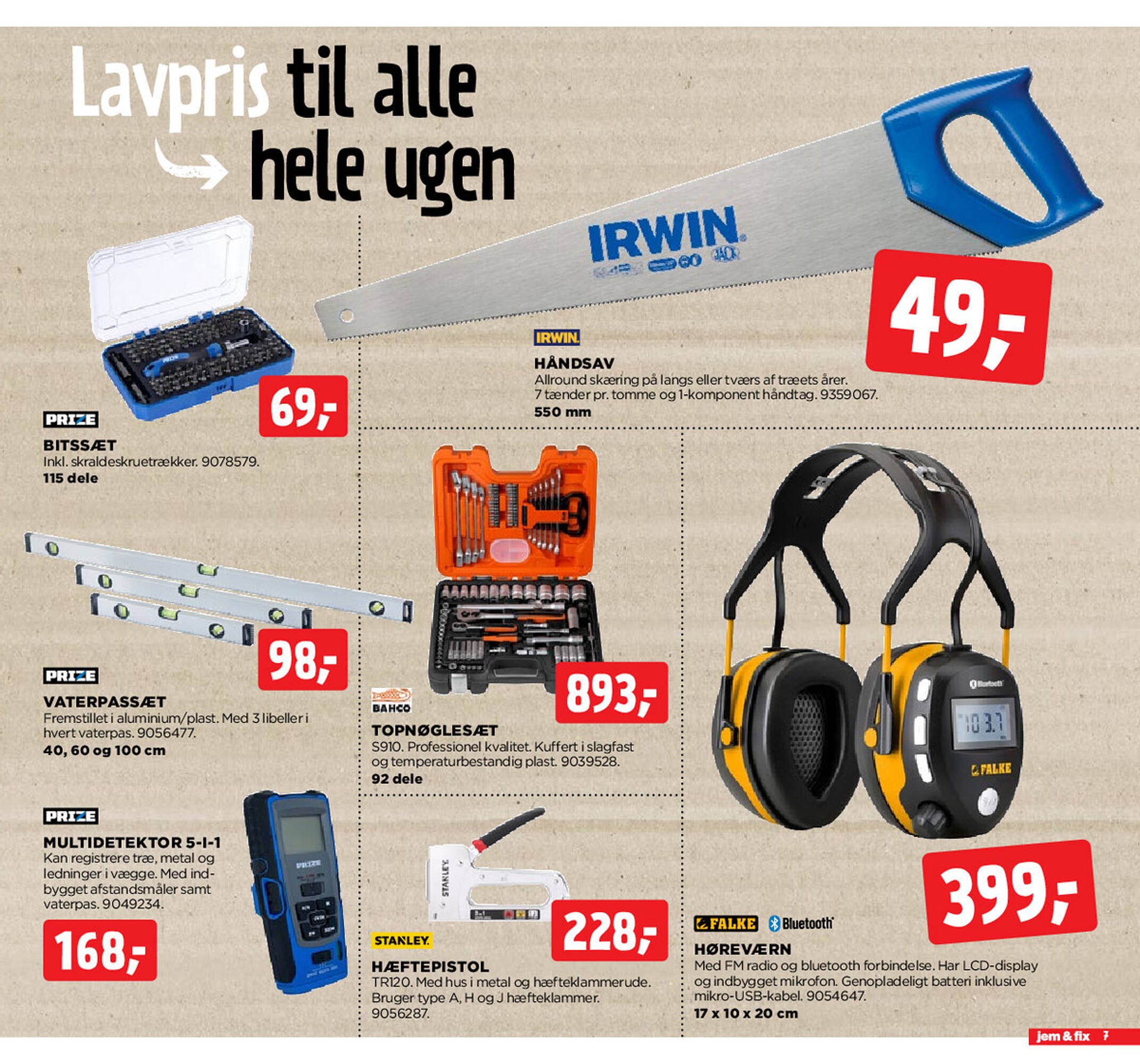 Jem & fix tilbudsavis (2025-09-07 - 2025-09-13)