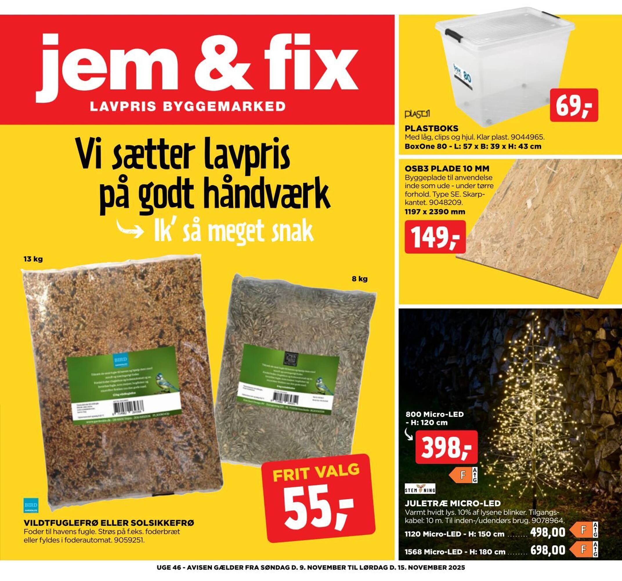 Jem &amp; fix tilbudsavis