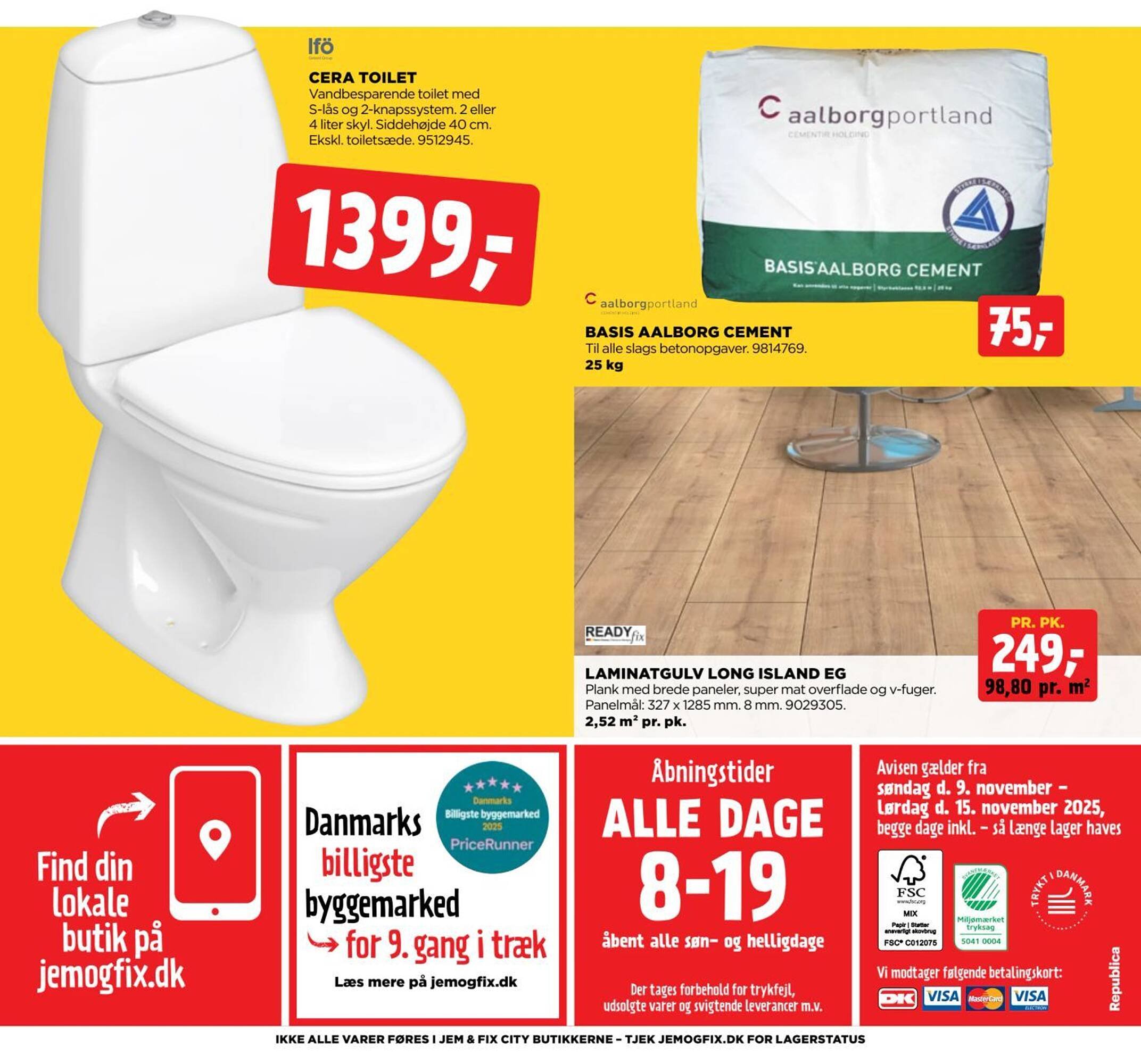 Jem &amp; fix tilbudsavis