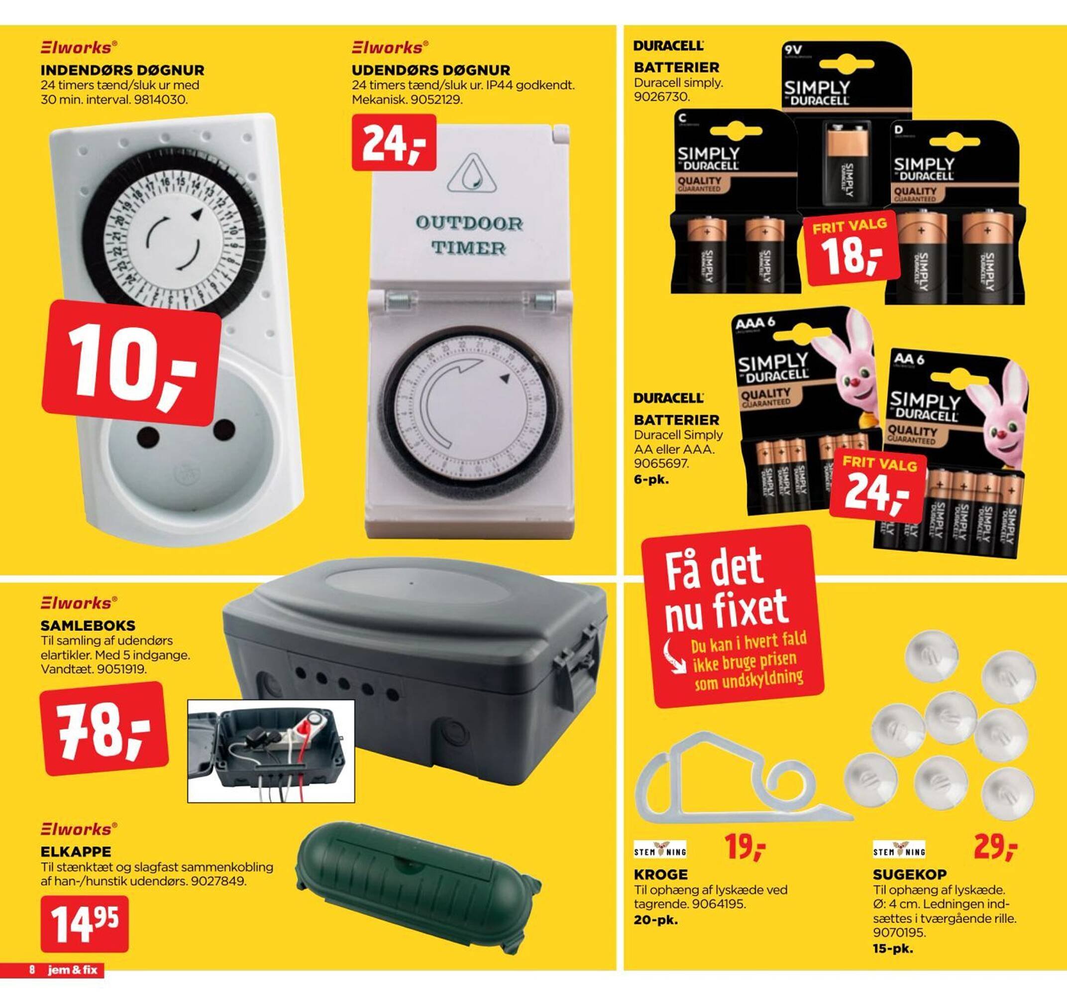 Jem &amp; fix tilbudsavis