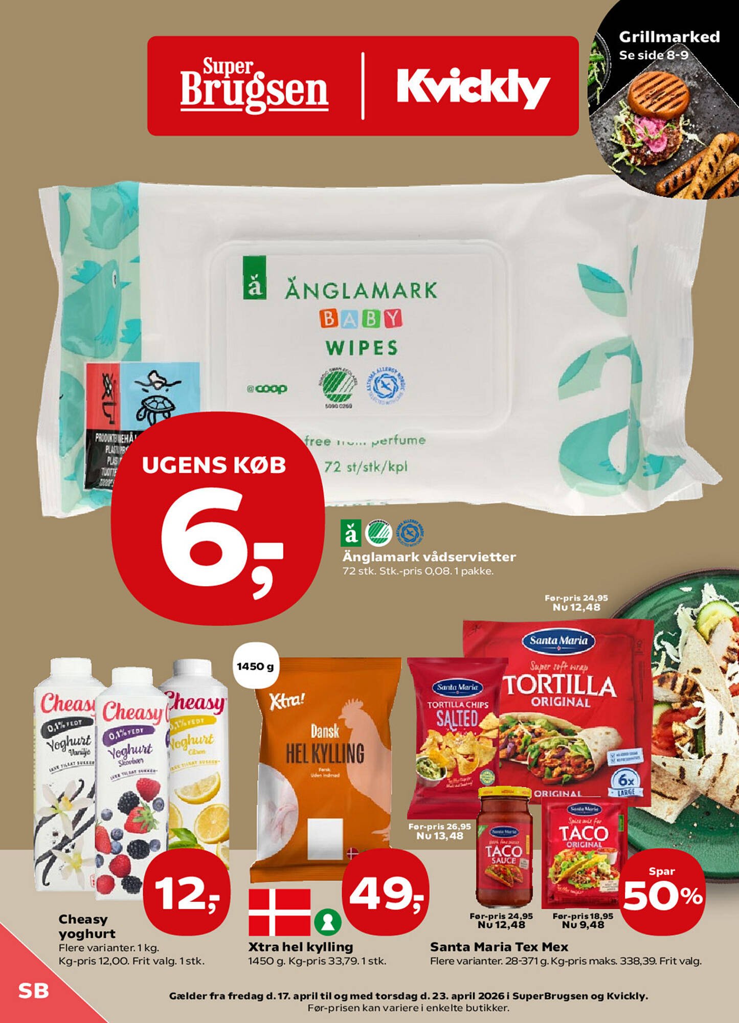 SuperBrugsen tilbudsavis (2026-04-17 - 2026-04-23)