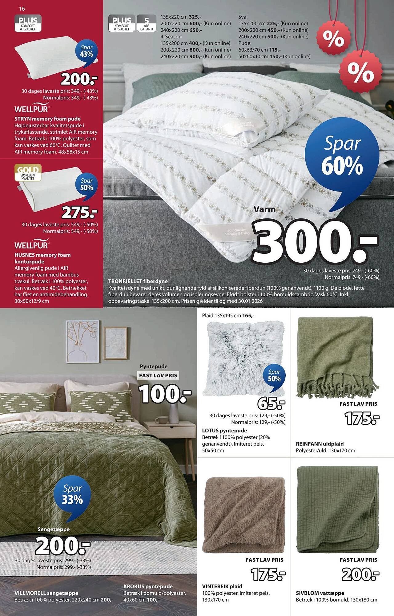 JYSK tilbudsavis (2026-01-16 - 2026-01-30)