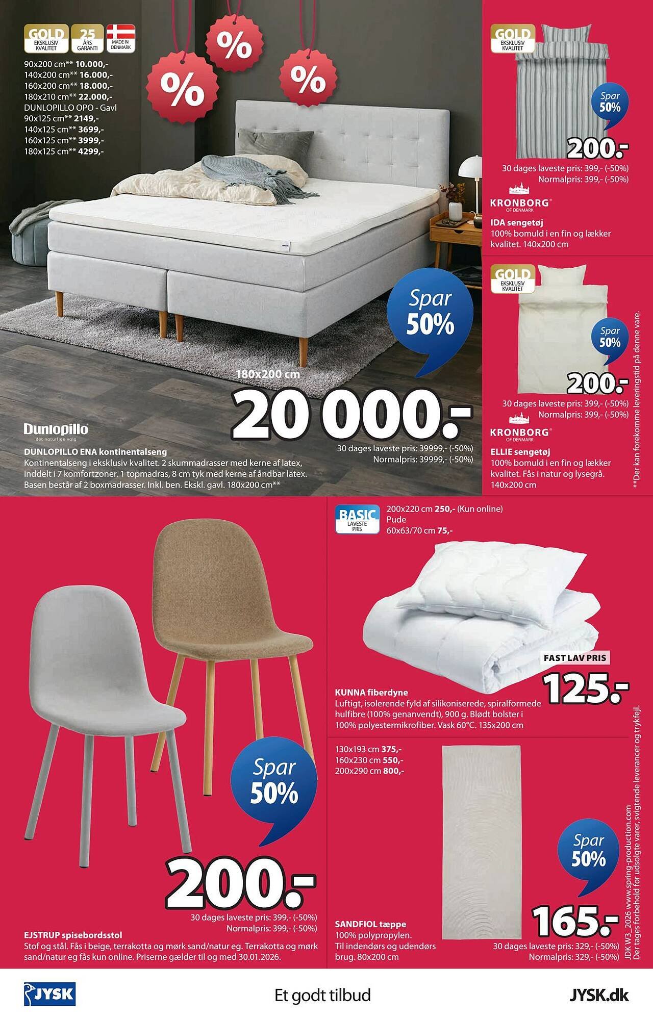 JYSK tilbudsavis (2026-01-16 - 2026-01-30)