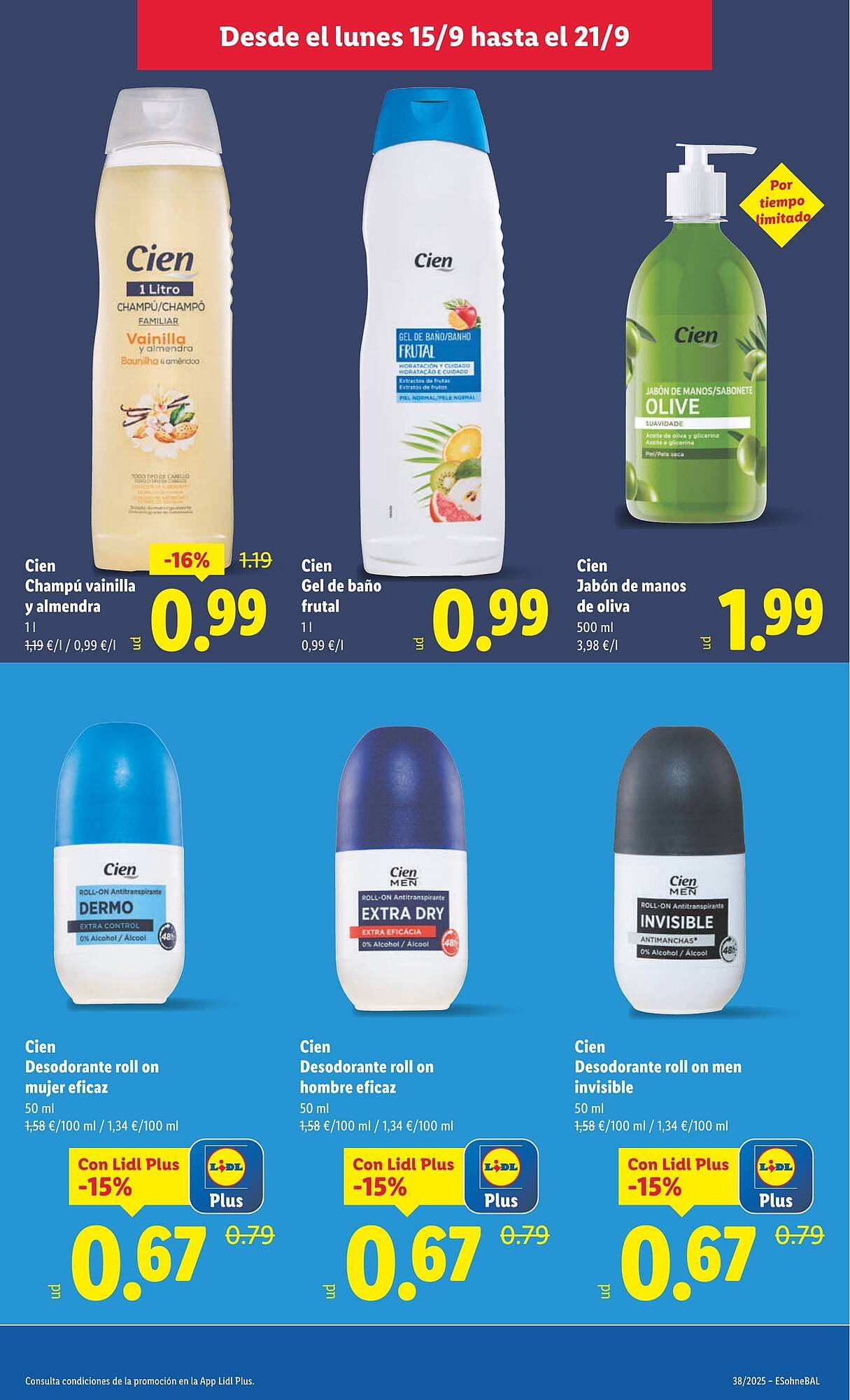 Catálogo Lidl (2025-09-15 - 2025-09-21)