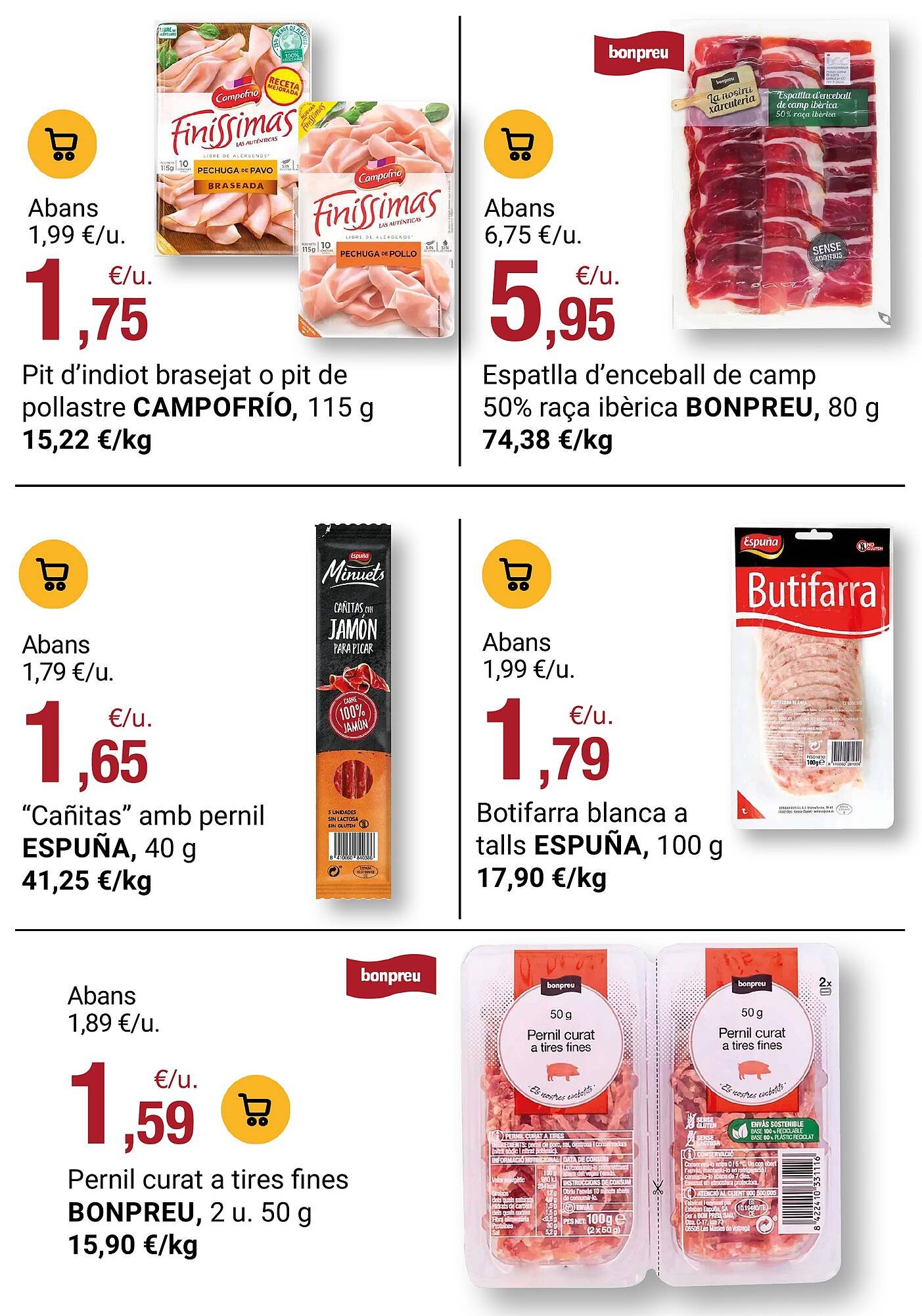 Folleto BonpreuEsclat