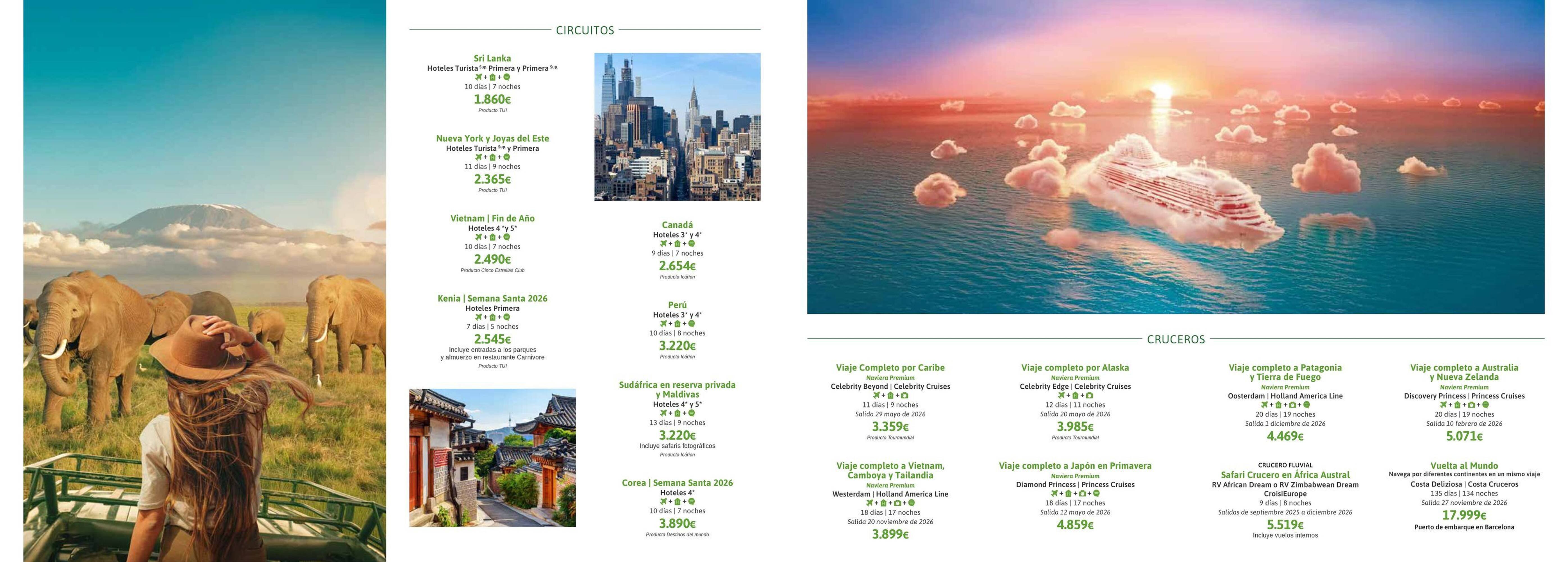 Catálogo Viajes El Corte Inglés