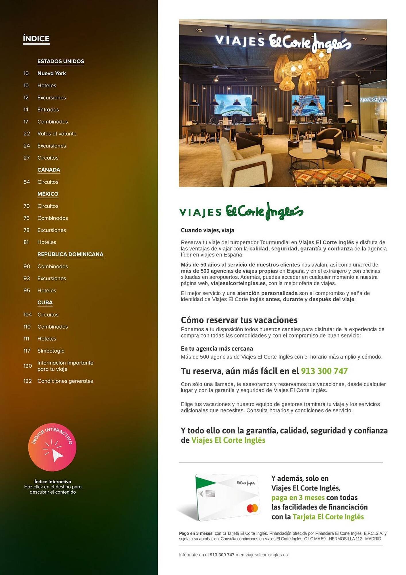 Catálogo Viajes El Corte Inglés