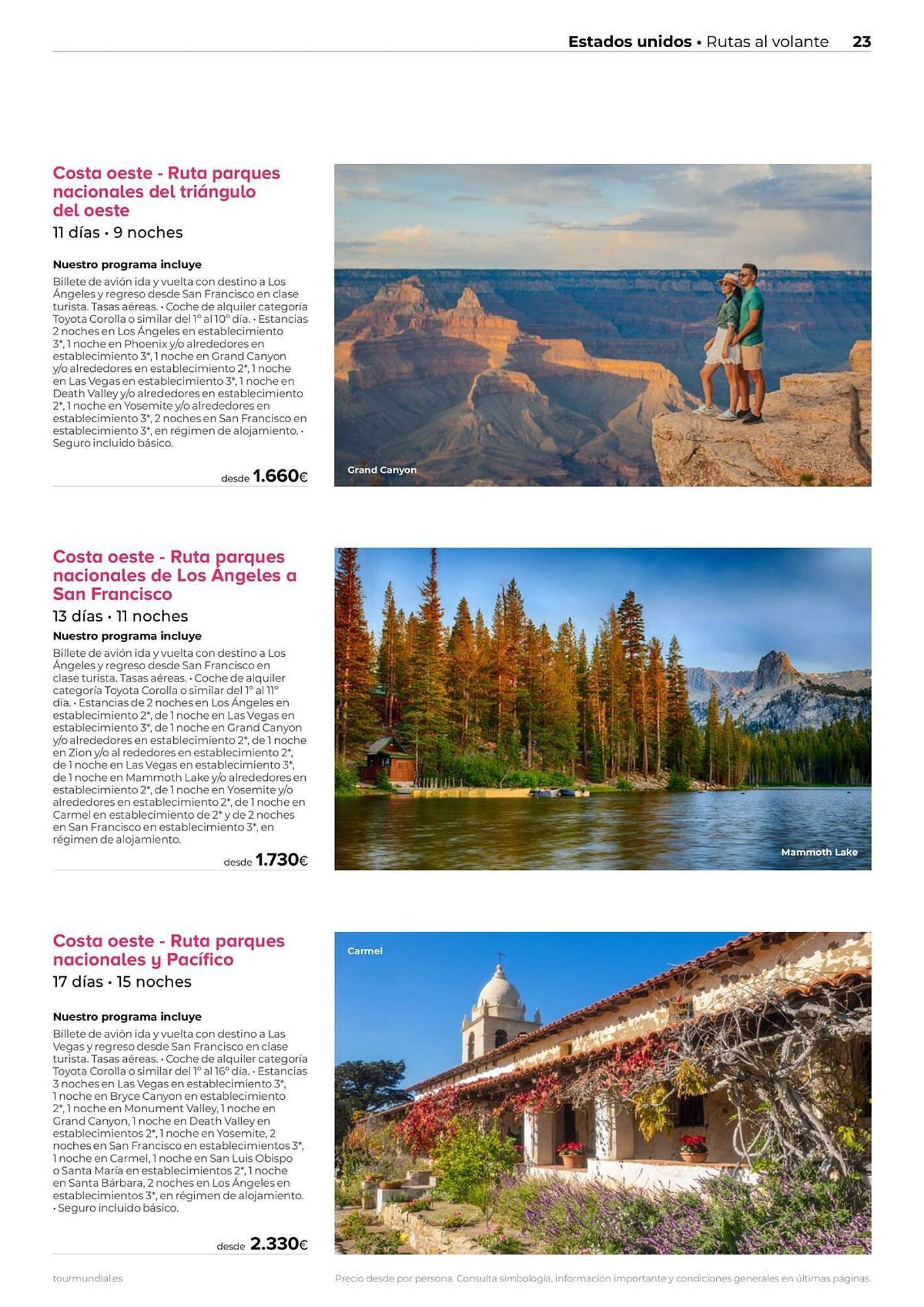 Catálogo Viajes El Corte Inglés