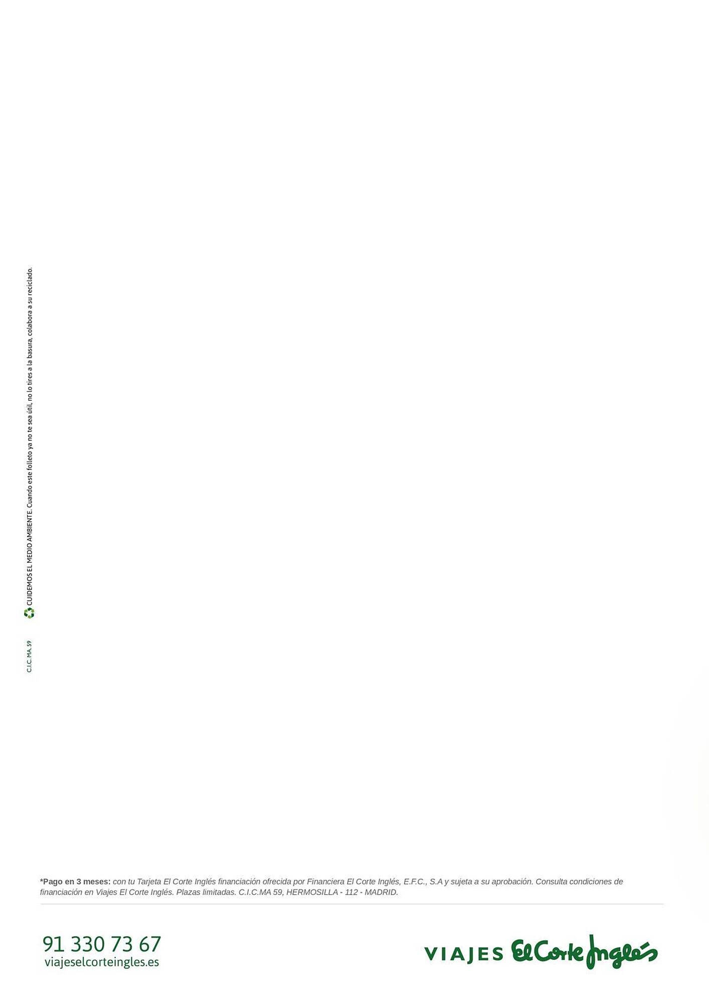 Folleto Viajes El Corte Inglés (2025-08-14 - 2025-08-31)