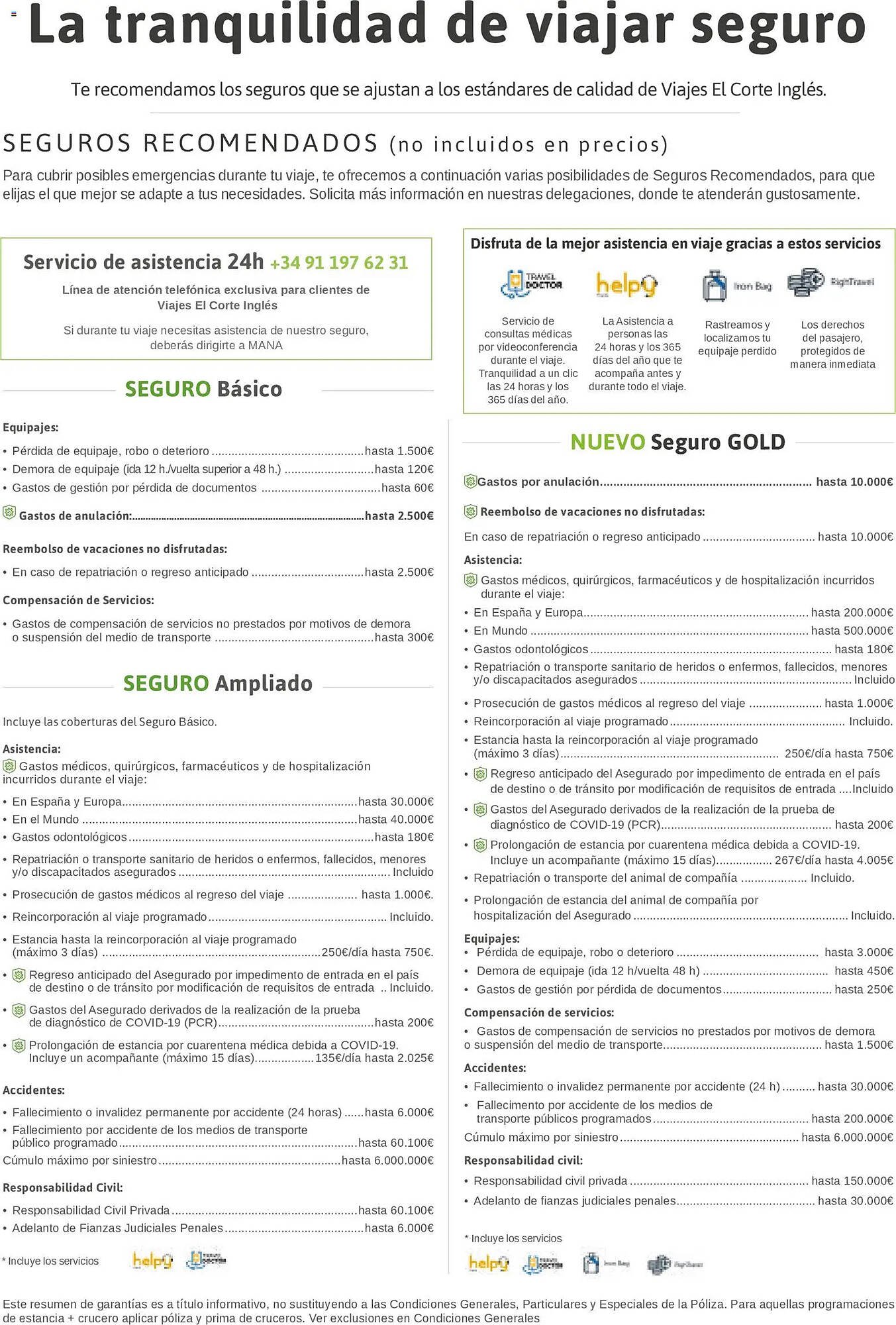 Catálogo Viajes El Corte Inglés