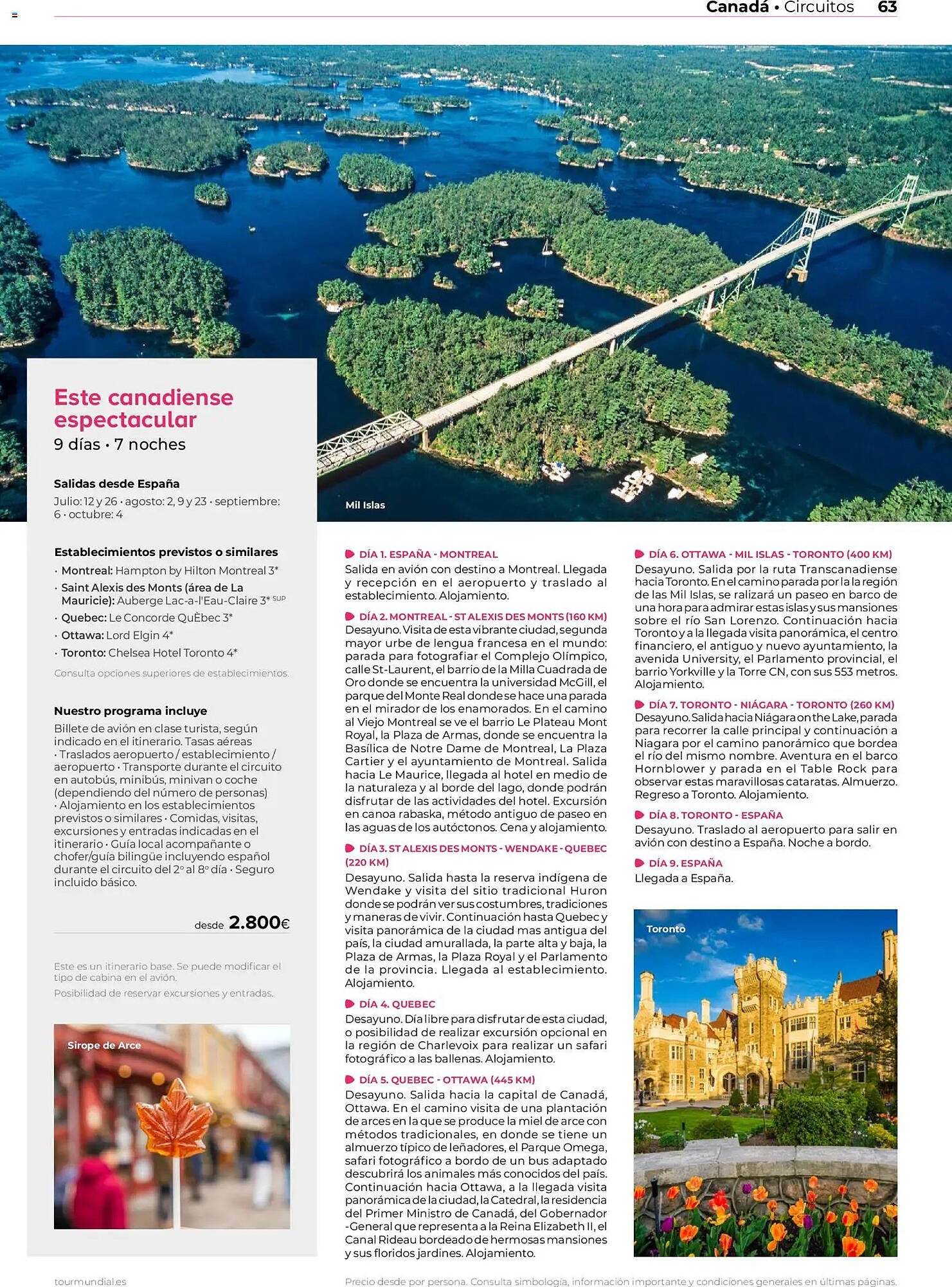 Catálogo Viajes El Corte Inglés