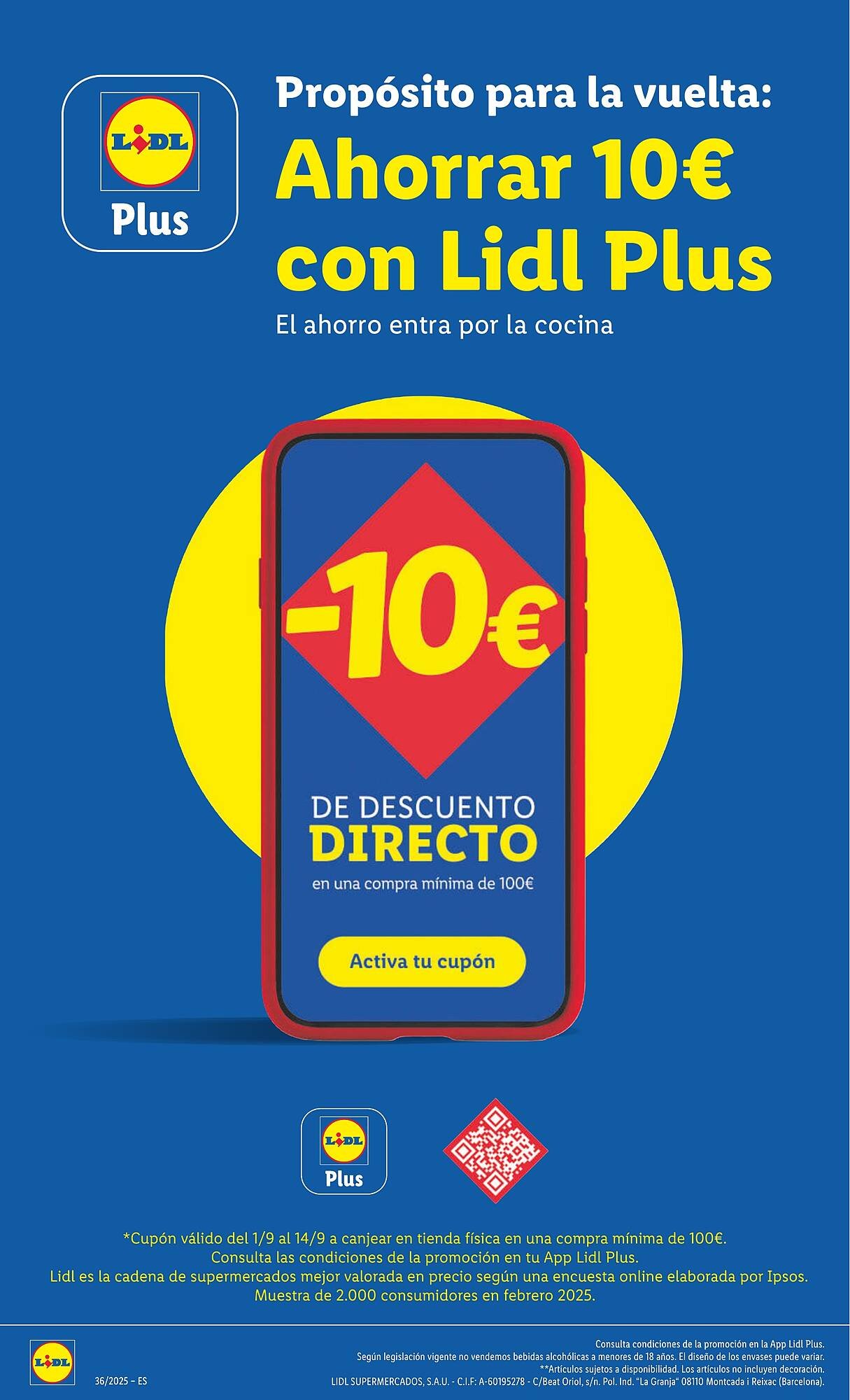 Folleto Lidl (2025-09-01 - 2025-09-07)