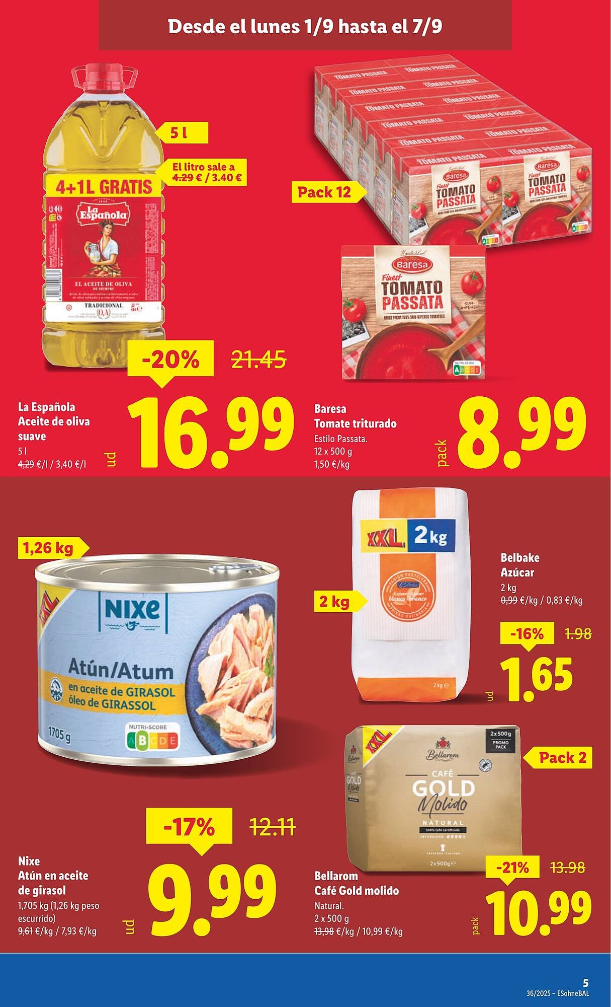 Folleto Lidl (2025-09-01 - 2025-09-07)