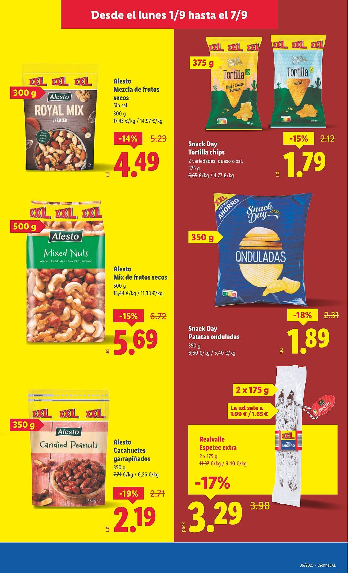 Folleto Lidl (2025-09-01 - 2025-09-07)