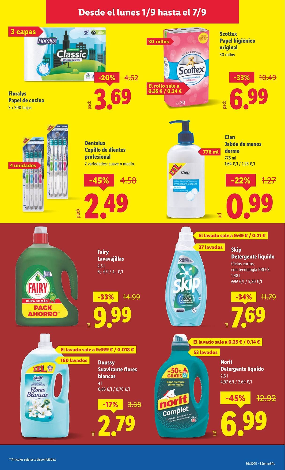 Folleto Lidl (2025-09-01 - 2025-09-07)