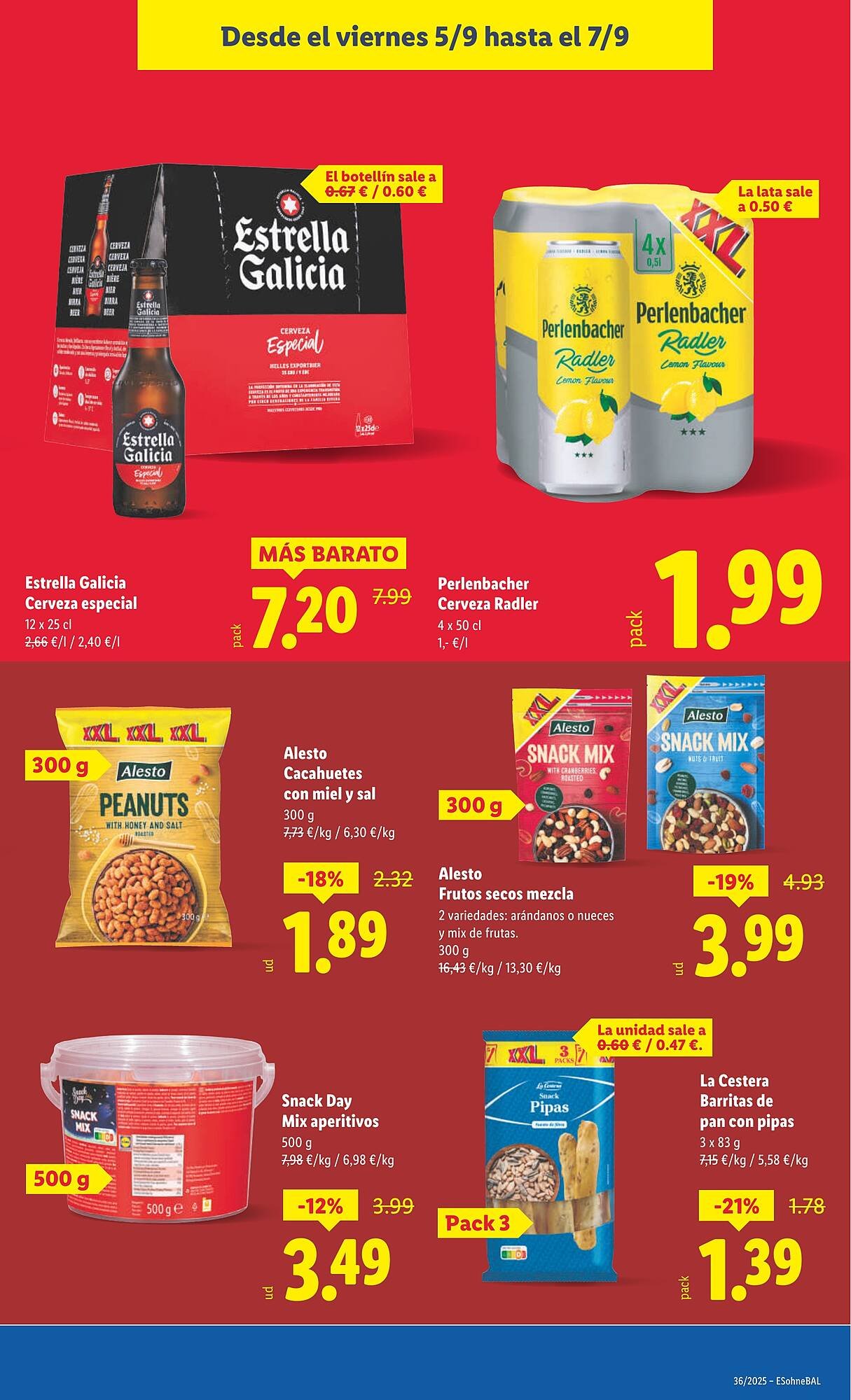 Folleto Lidl (2025-09-01 - 2025-09-07)
