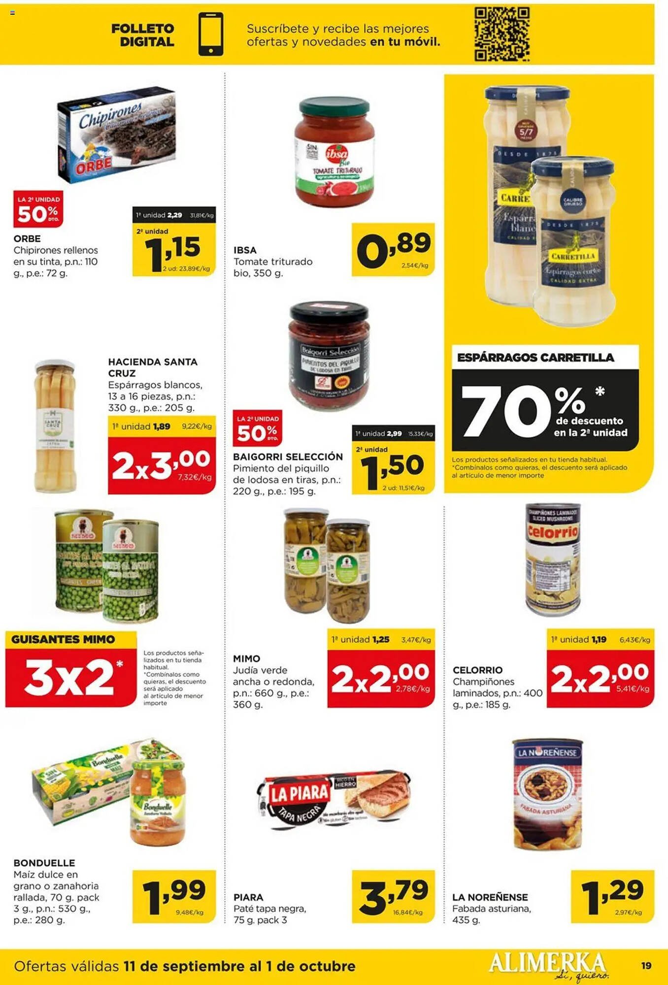 Folleto Alimerka (2025-09-11 - 2025-10-01)