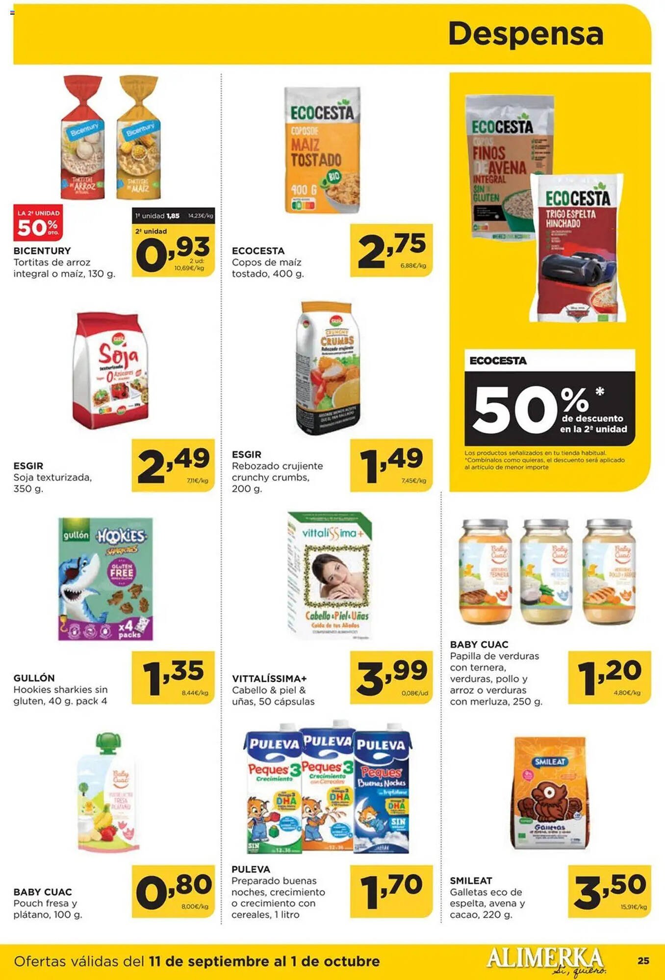 Folleto Alimerka (2025-09-11 - 2025-10-01)
