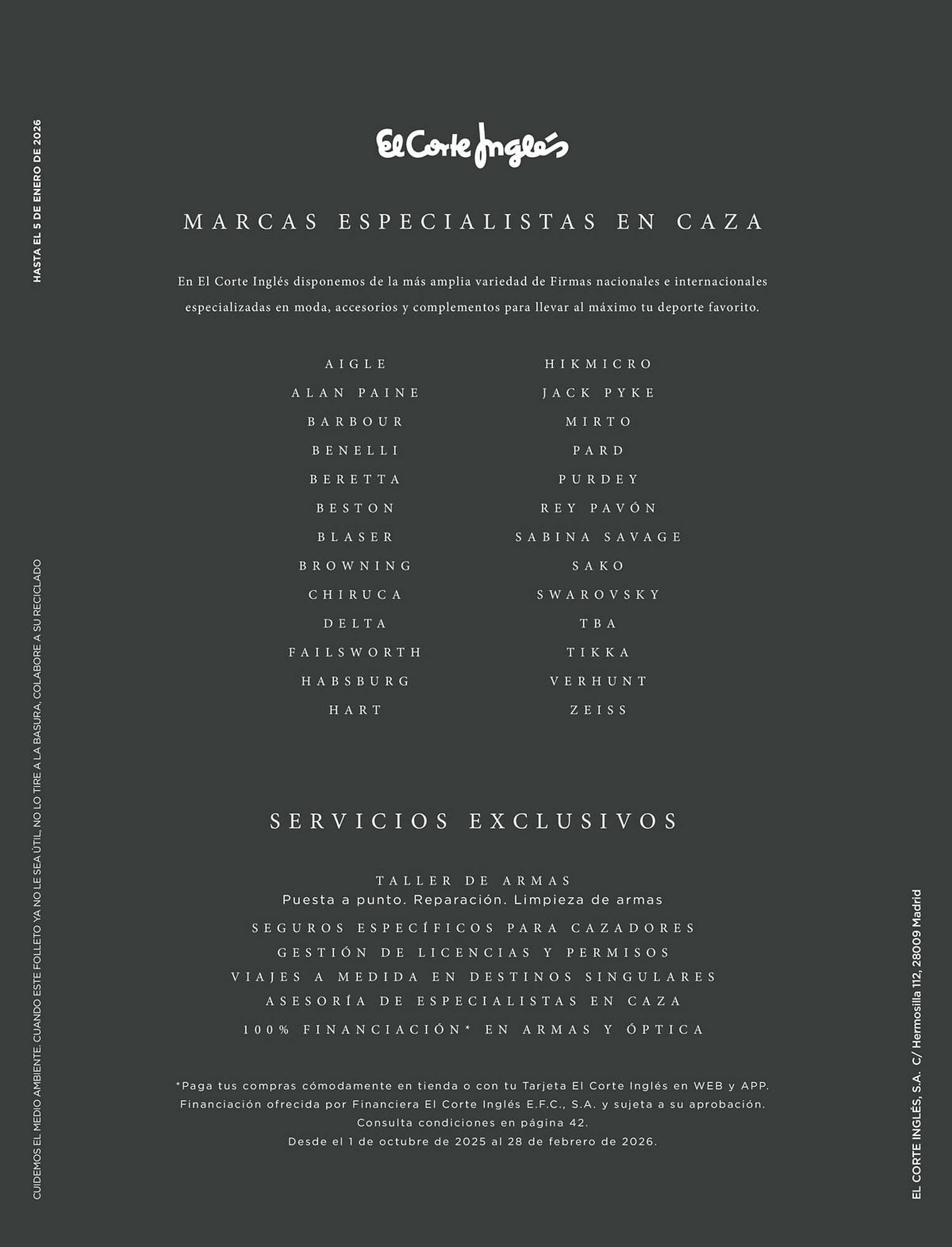 Catálogo El Corte Inglés