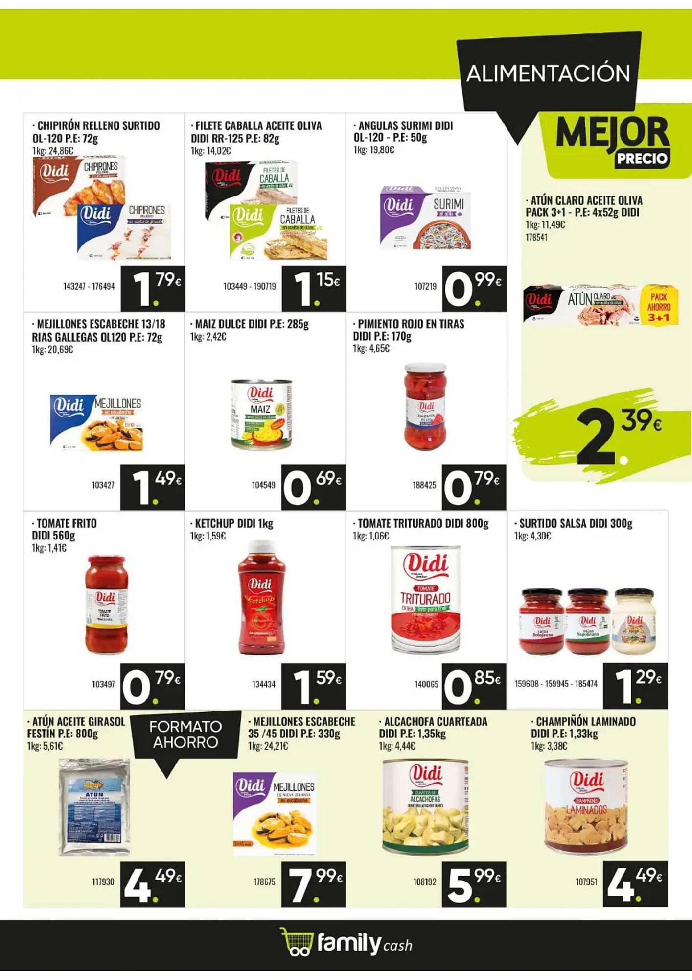 Catálogo Family Cash