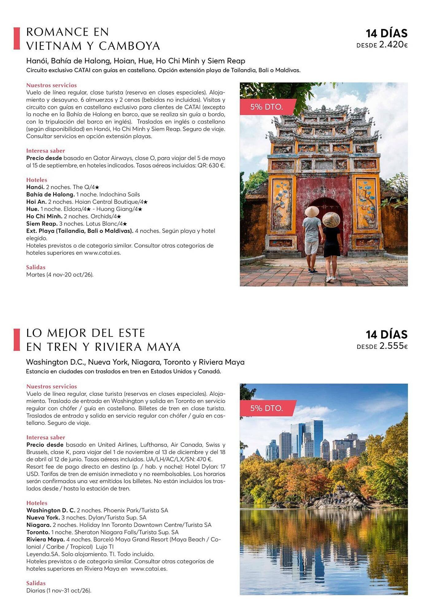 Folleto Halcón Viajes