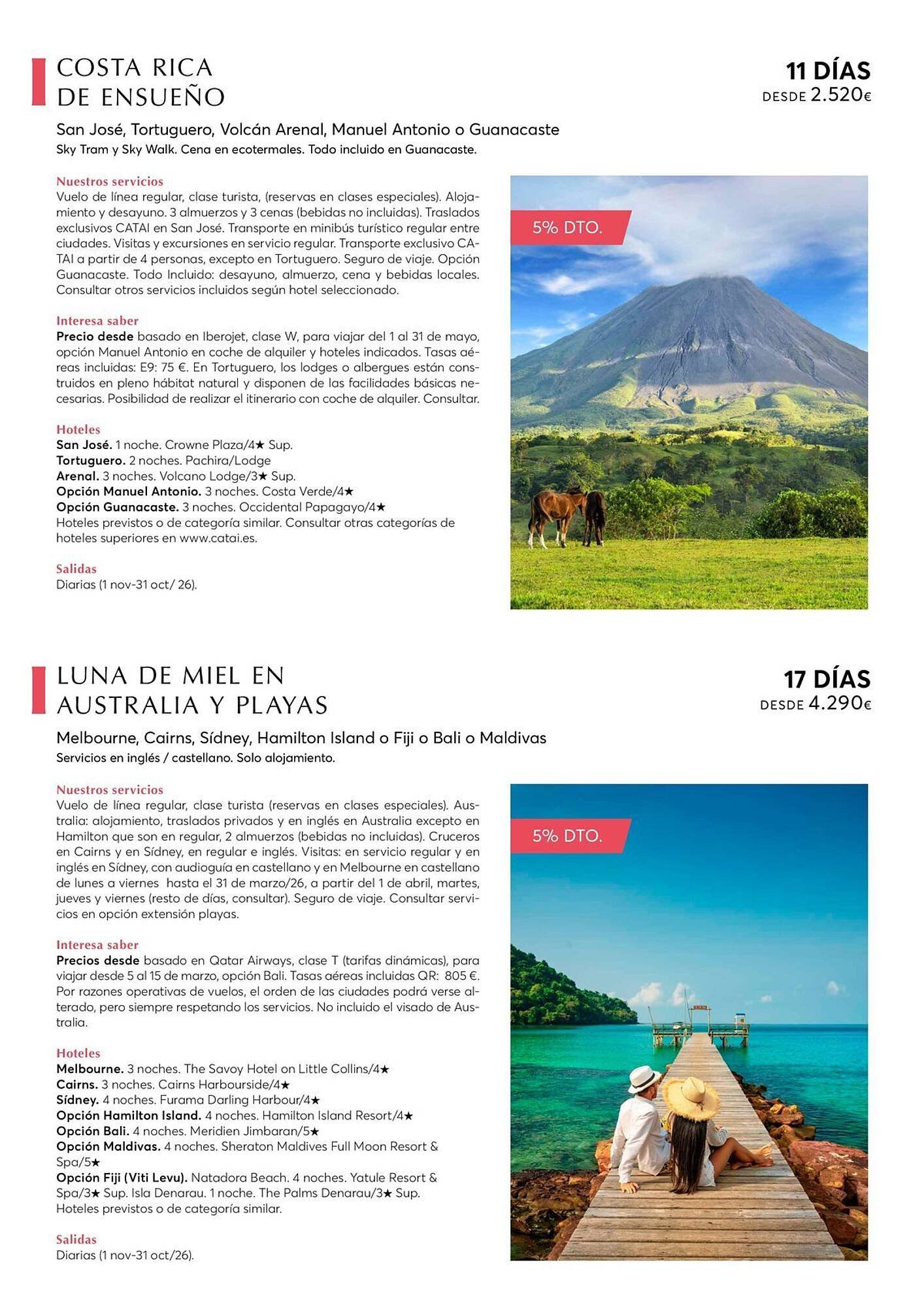 Folleto Halcón Viajes