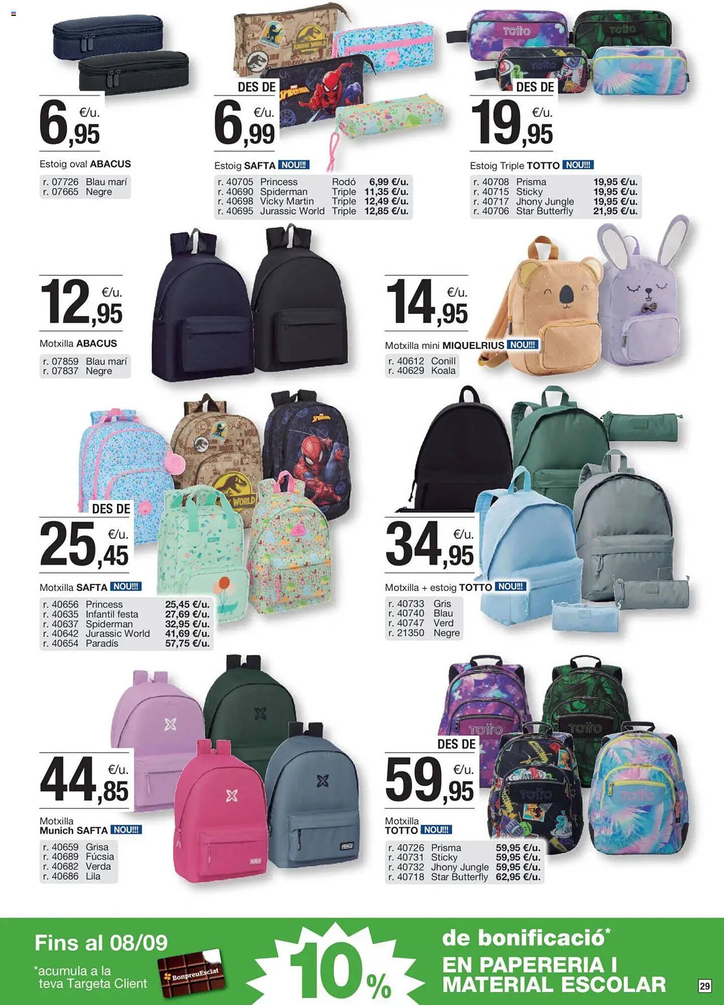 Folleto BonpreuEsclat (2025-08-26 - 2025-09-08)