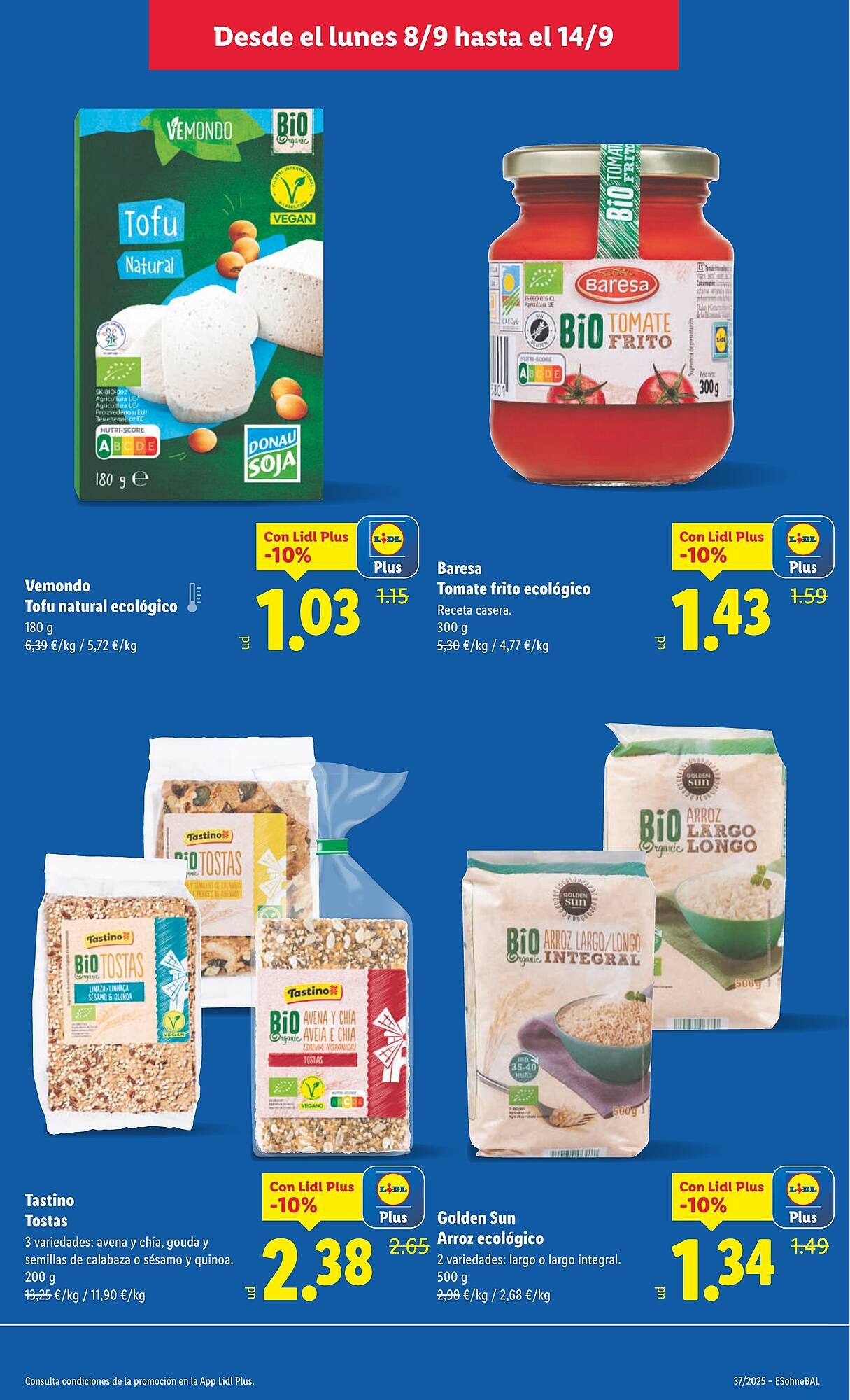 Folleto Lidl (2025-09-08 - 2025-09-14)