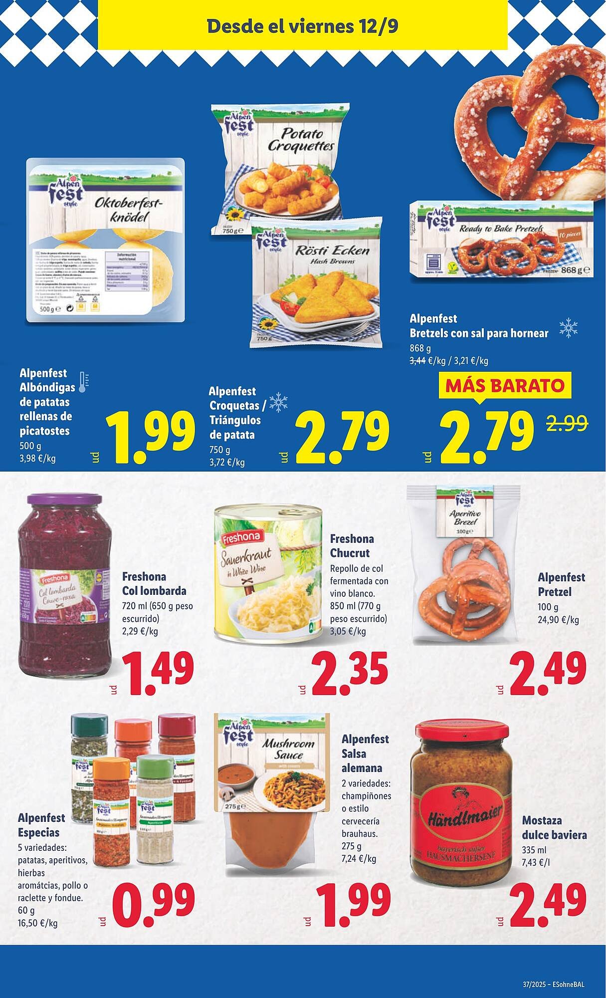 Folleto Lidl (2025-09-08 - 2025-09-14)