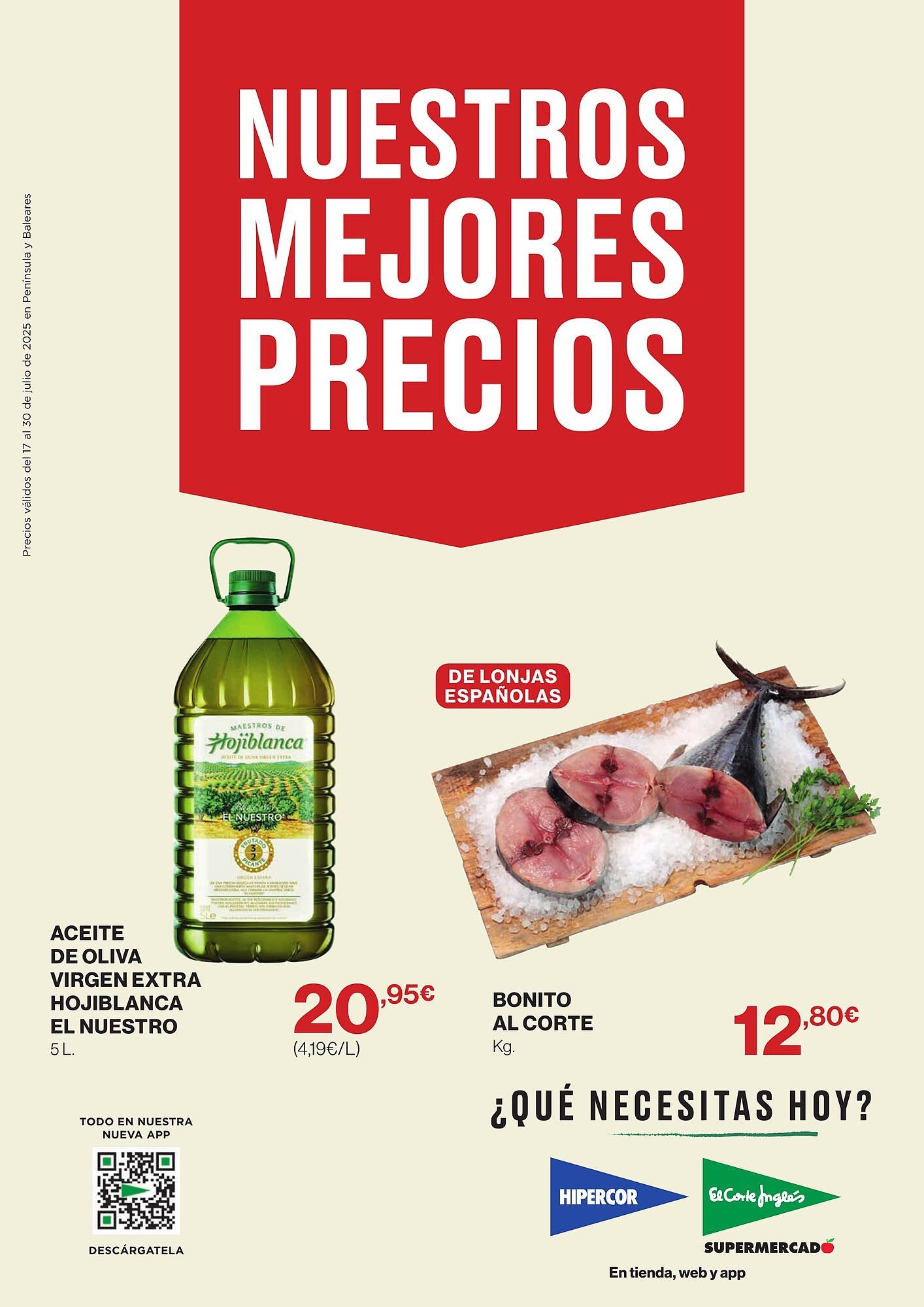 Folleto Hipercor (2025-07-17 - 2025-07-30)