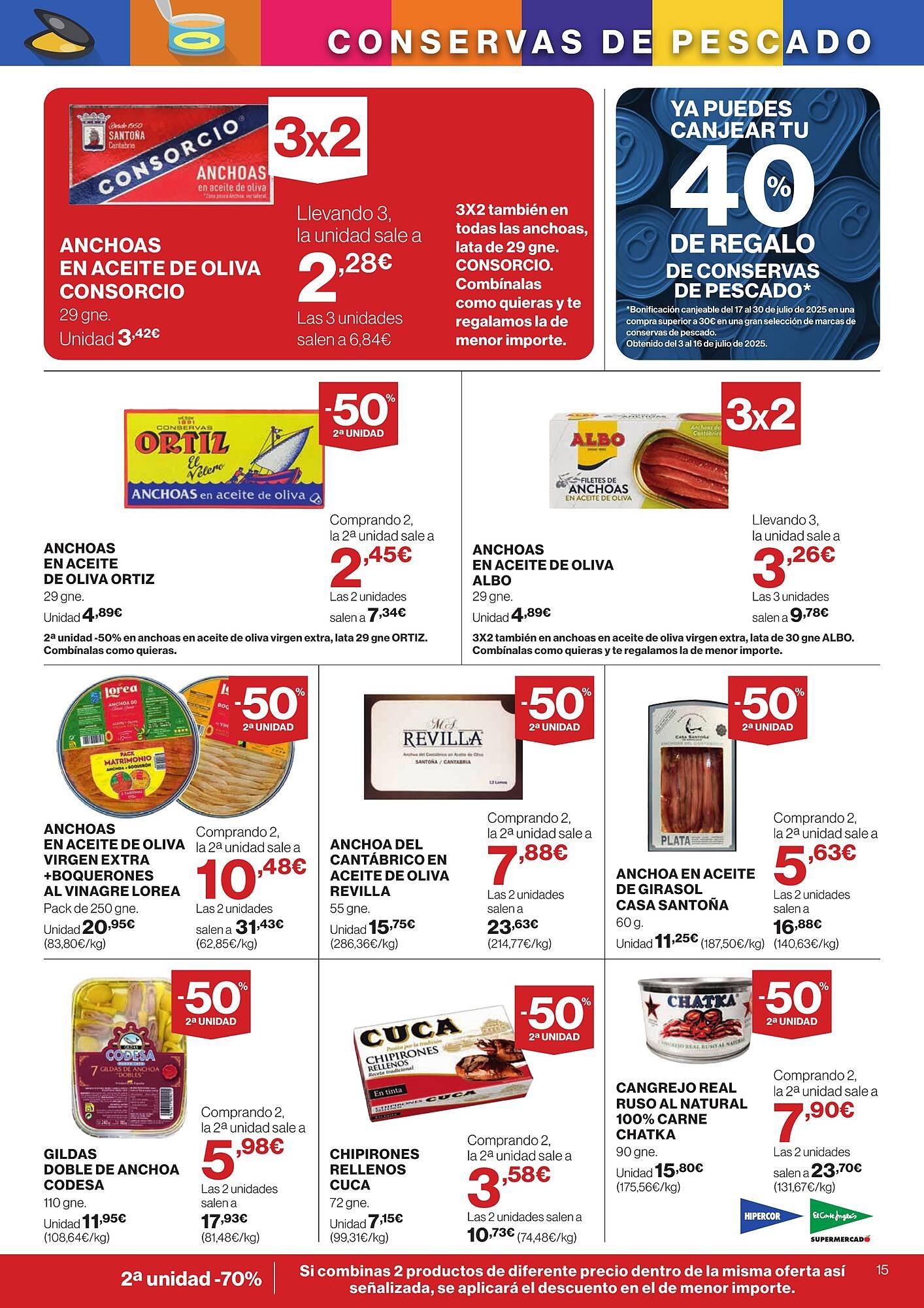 Folleto Hipercor (2025-07-17 - 2025-07-30)