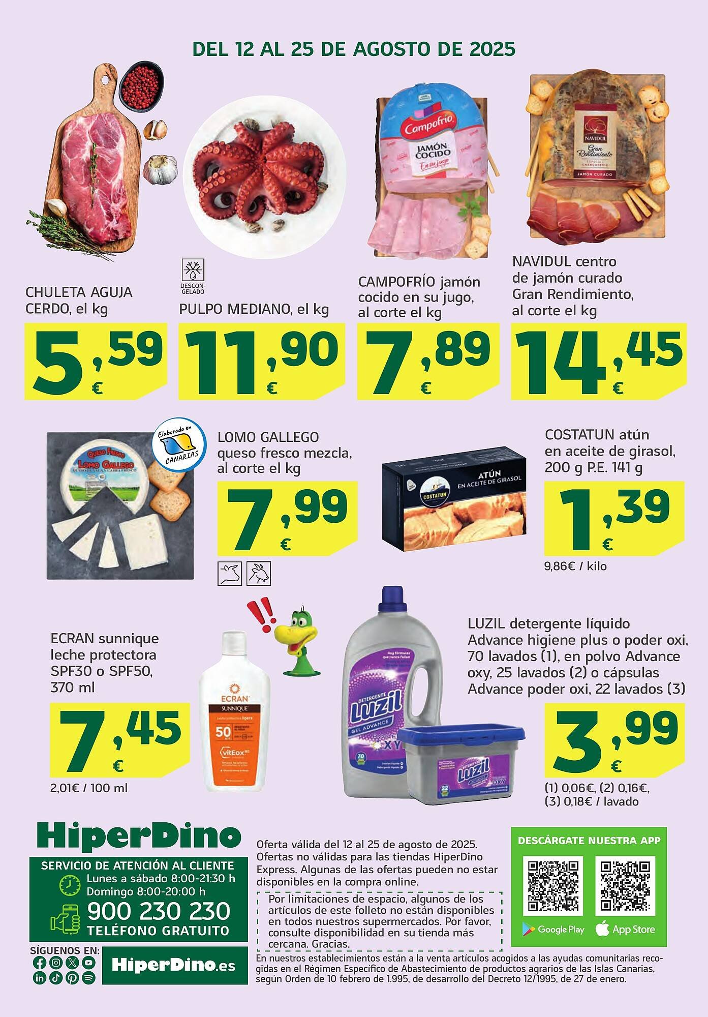 Folleto HiperDino (2025-08-12 - 2025-08-25)