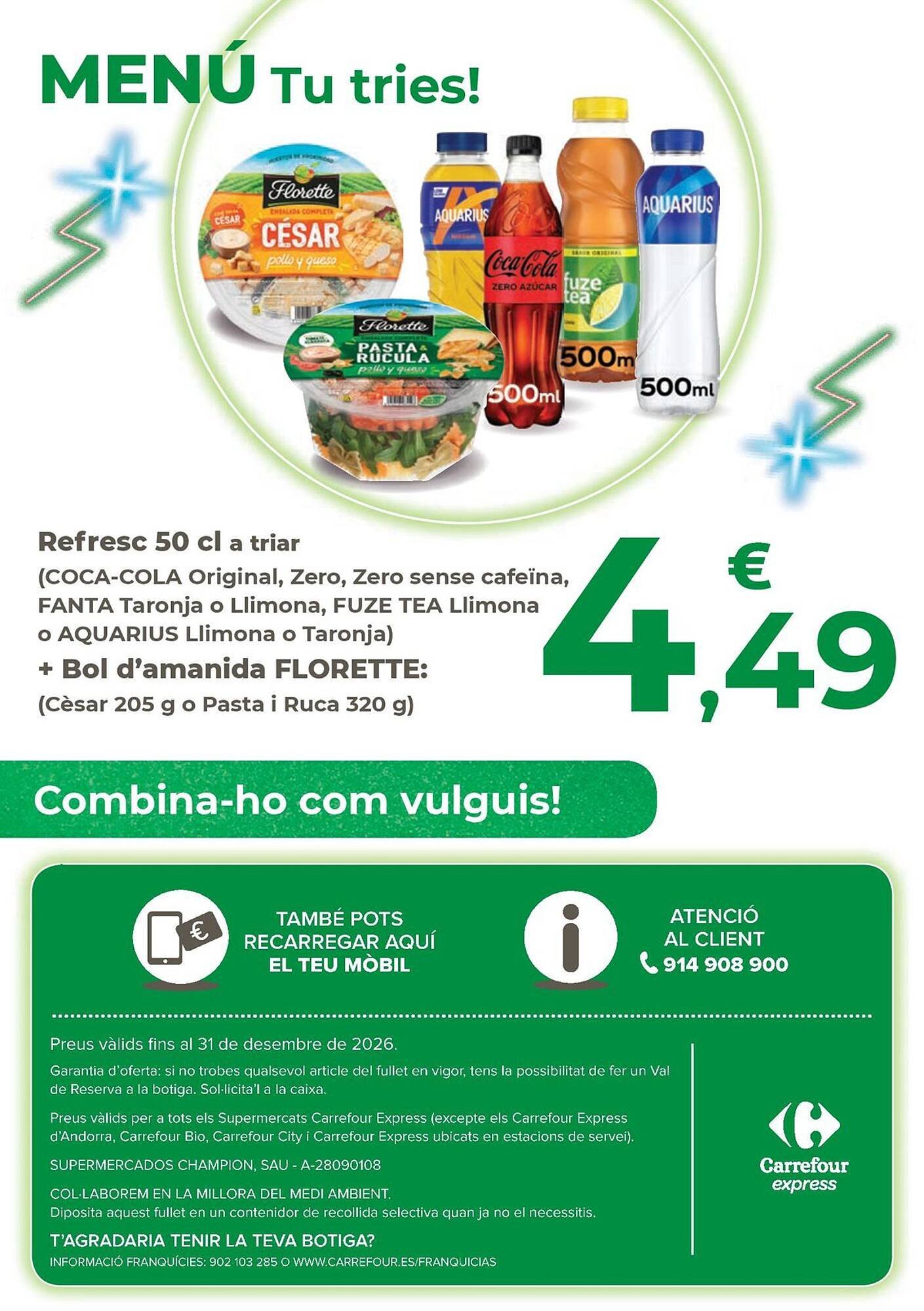 Folleto Carrefour Express