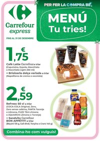 Folleto Carrefour Express