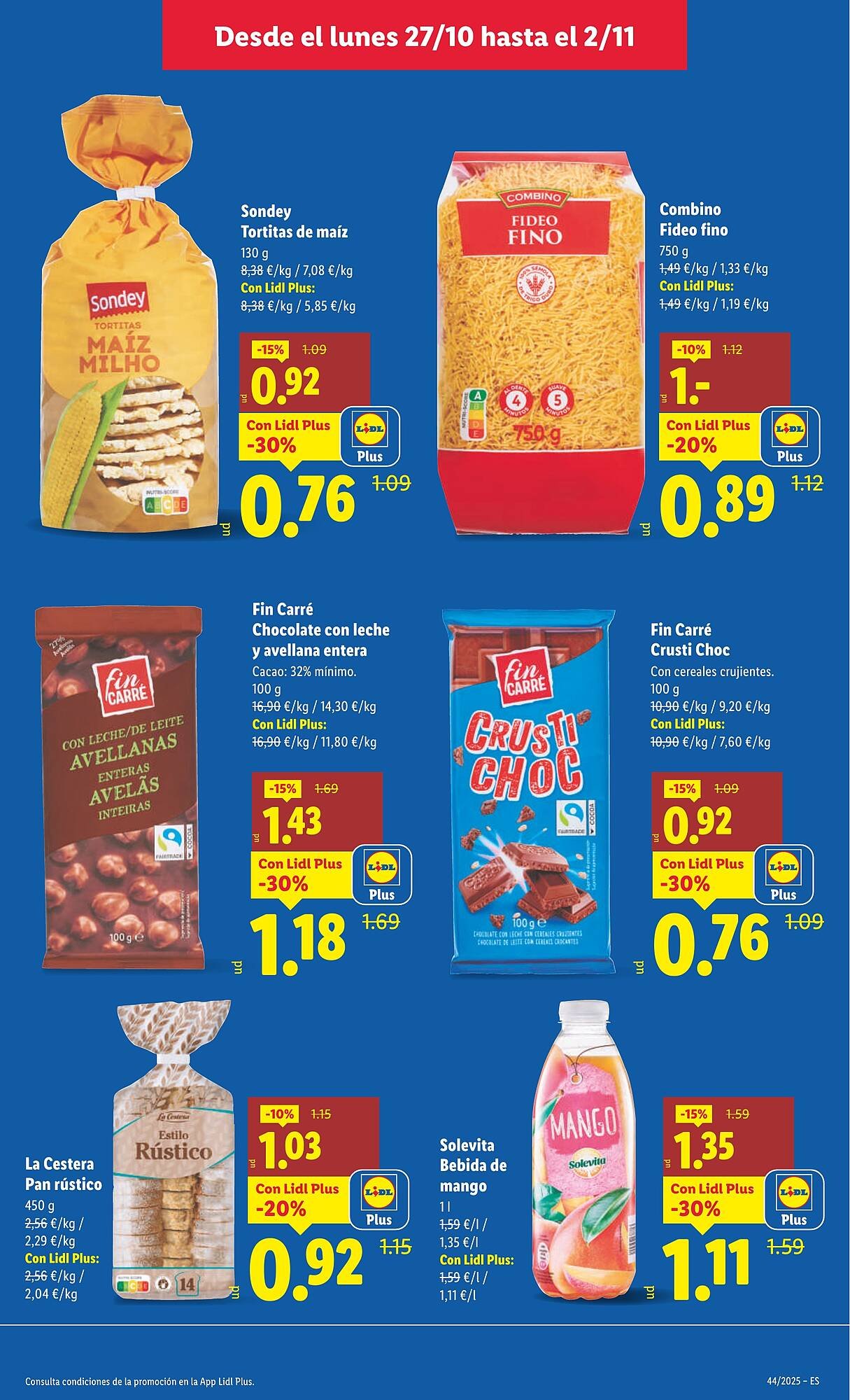 Catálogo Lidl (2025-10-27 - 2025-11-02)