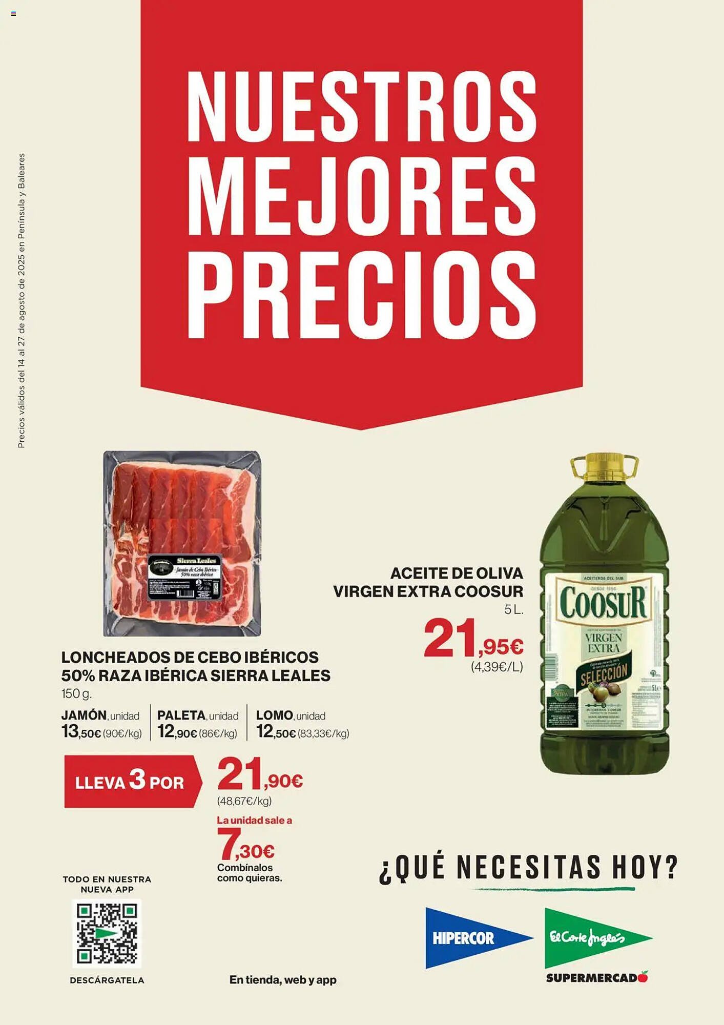 Folleto El Corte Inglés (2025-08-14 - 2025-08-27)