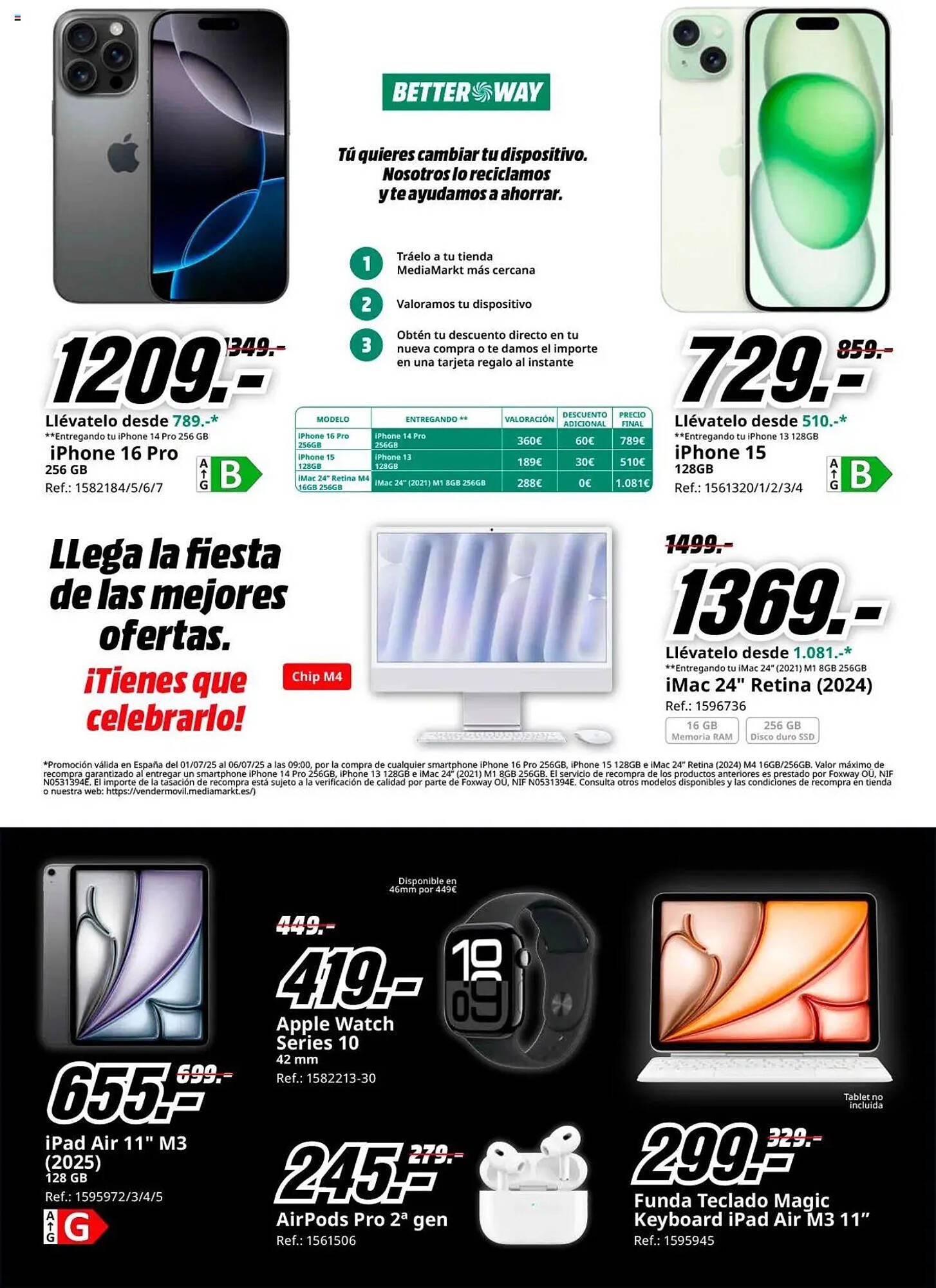 Folleto MediaMarkt (2025-07-01 - 2025-07-06)
