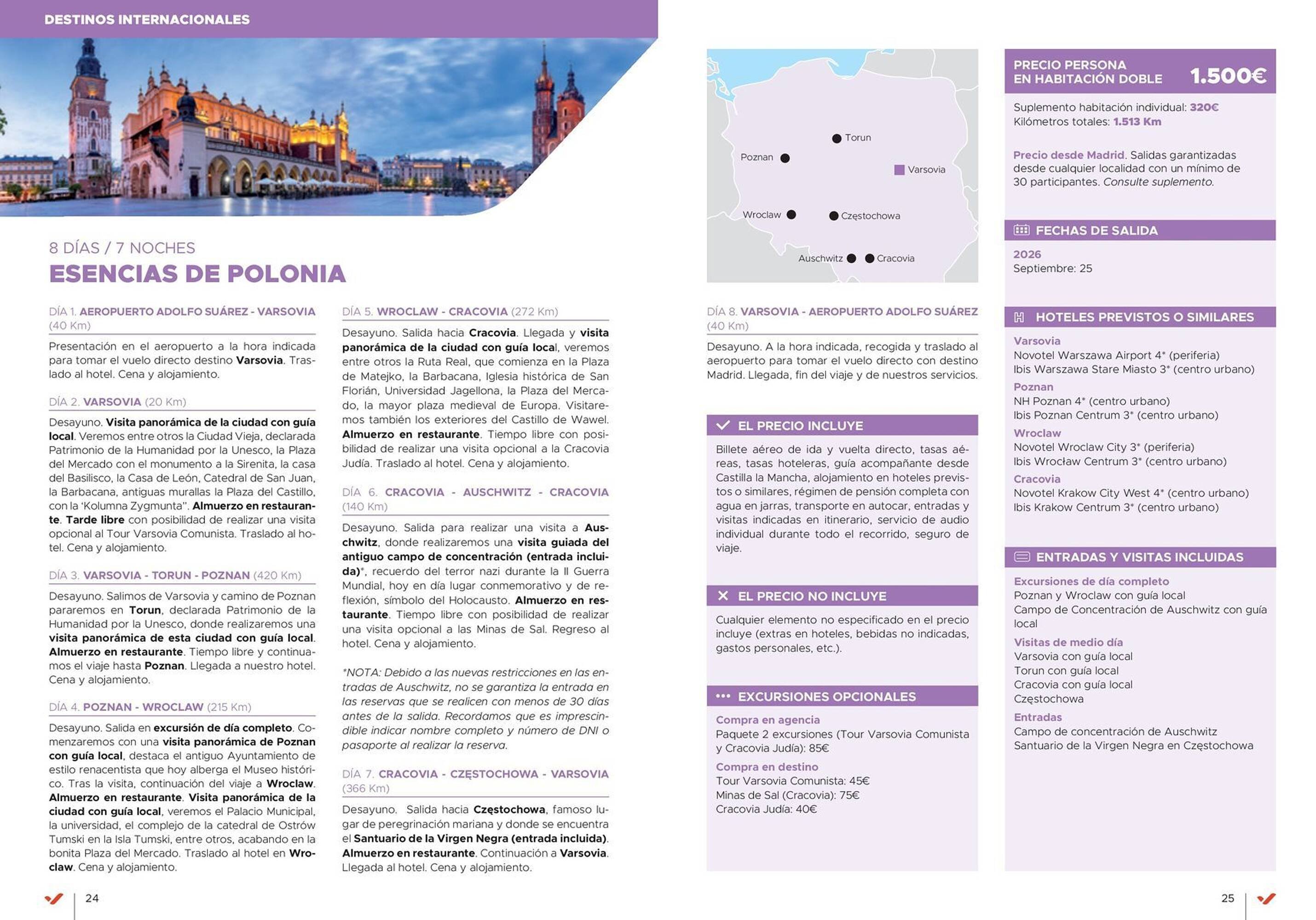 Folleto Halcón Viajes