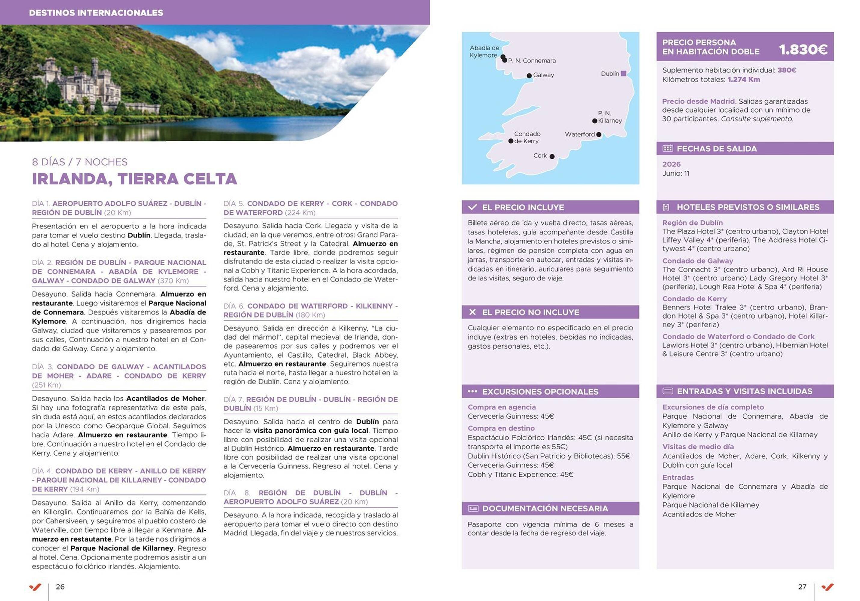 Folleto Halcón Viajes