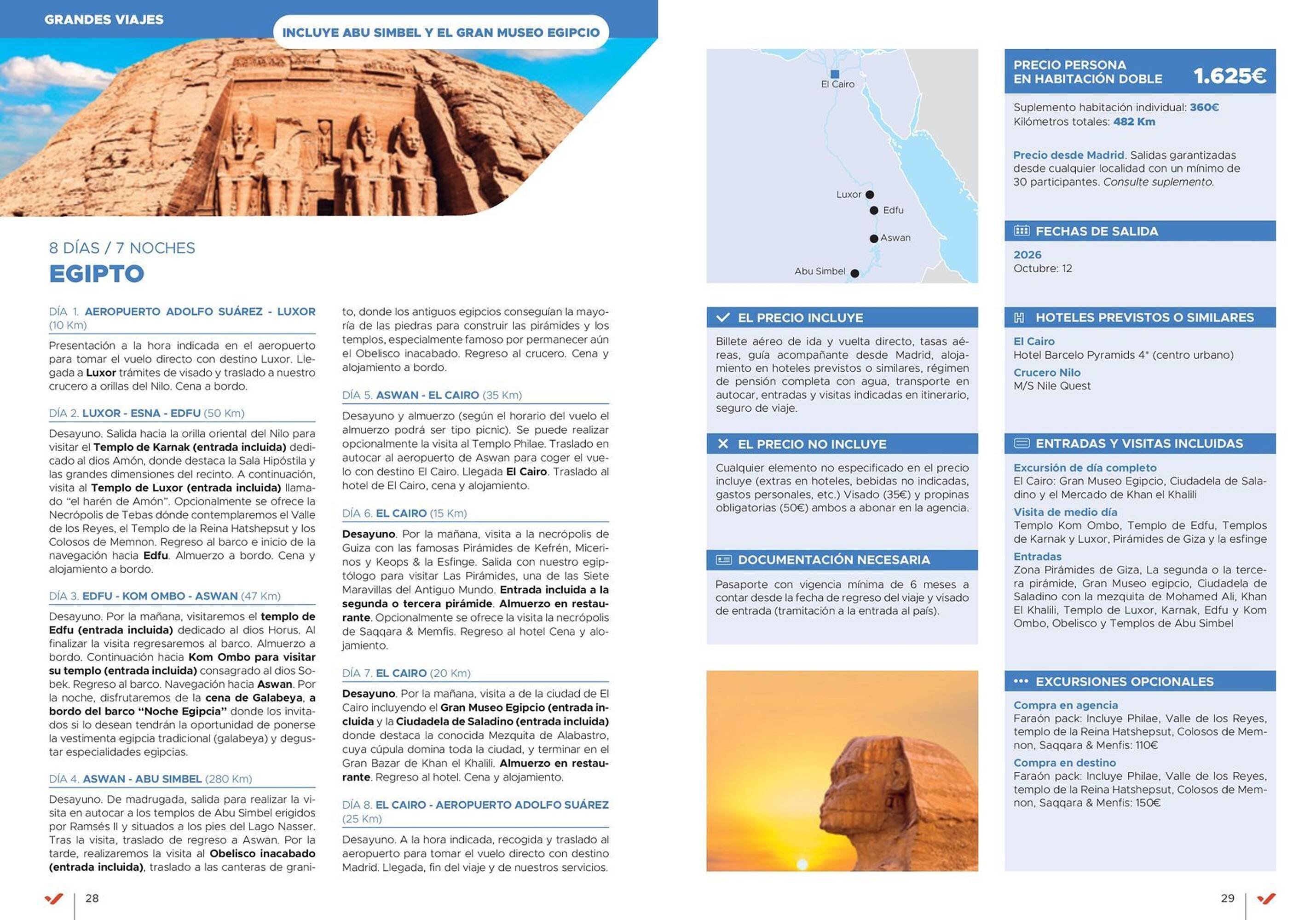 Folleto Halcón Viajes